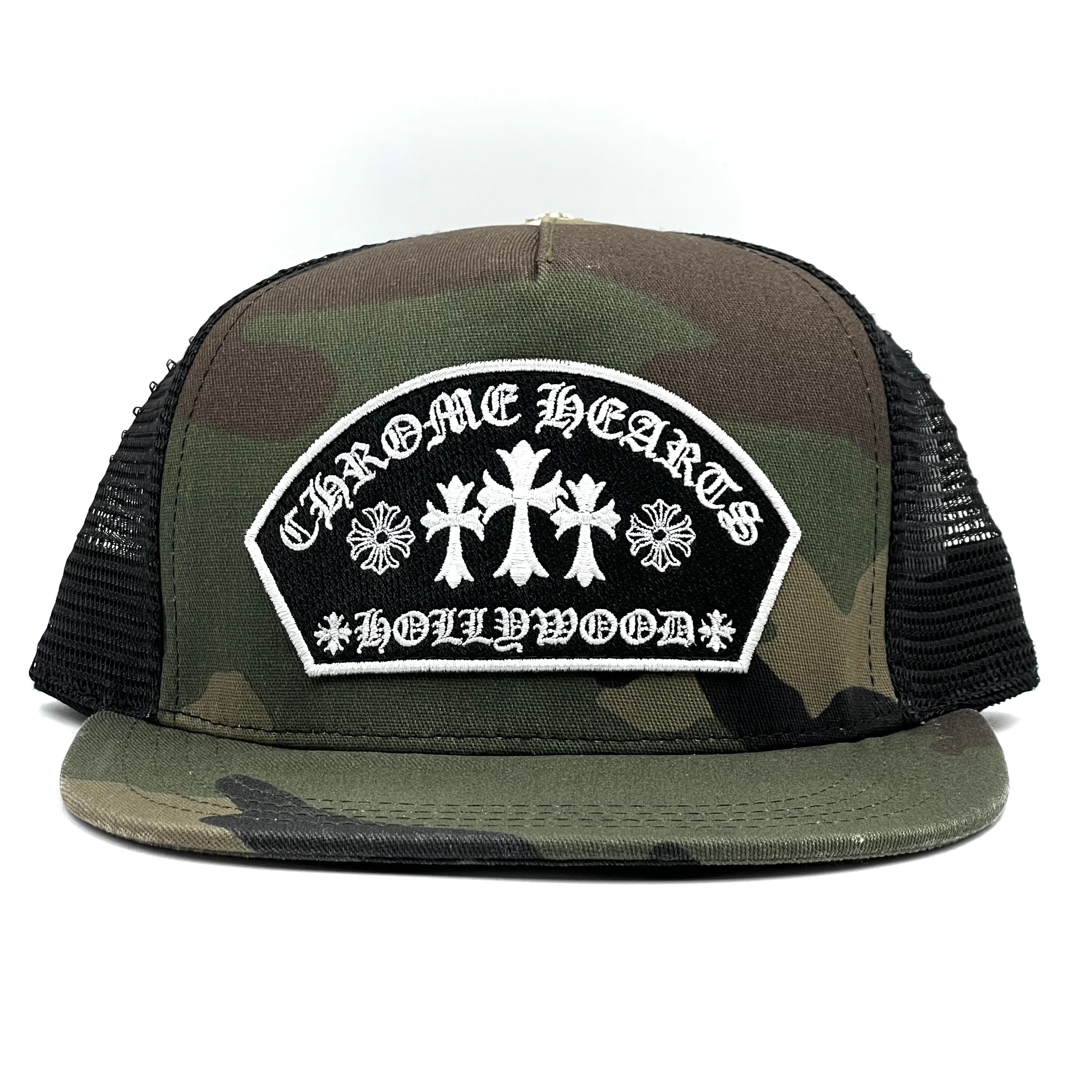 3 Cross Hollywood Trucker Hat Camo