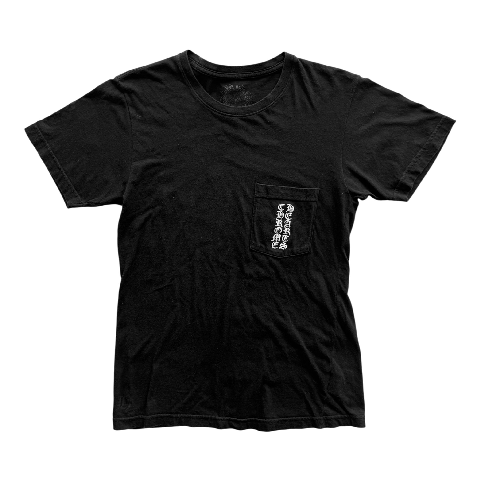 Vintage Multi Cross Scroll Logo Tee Black