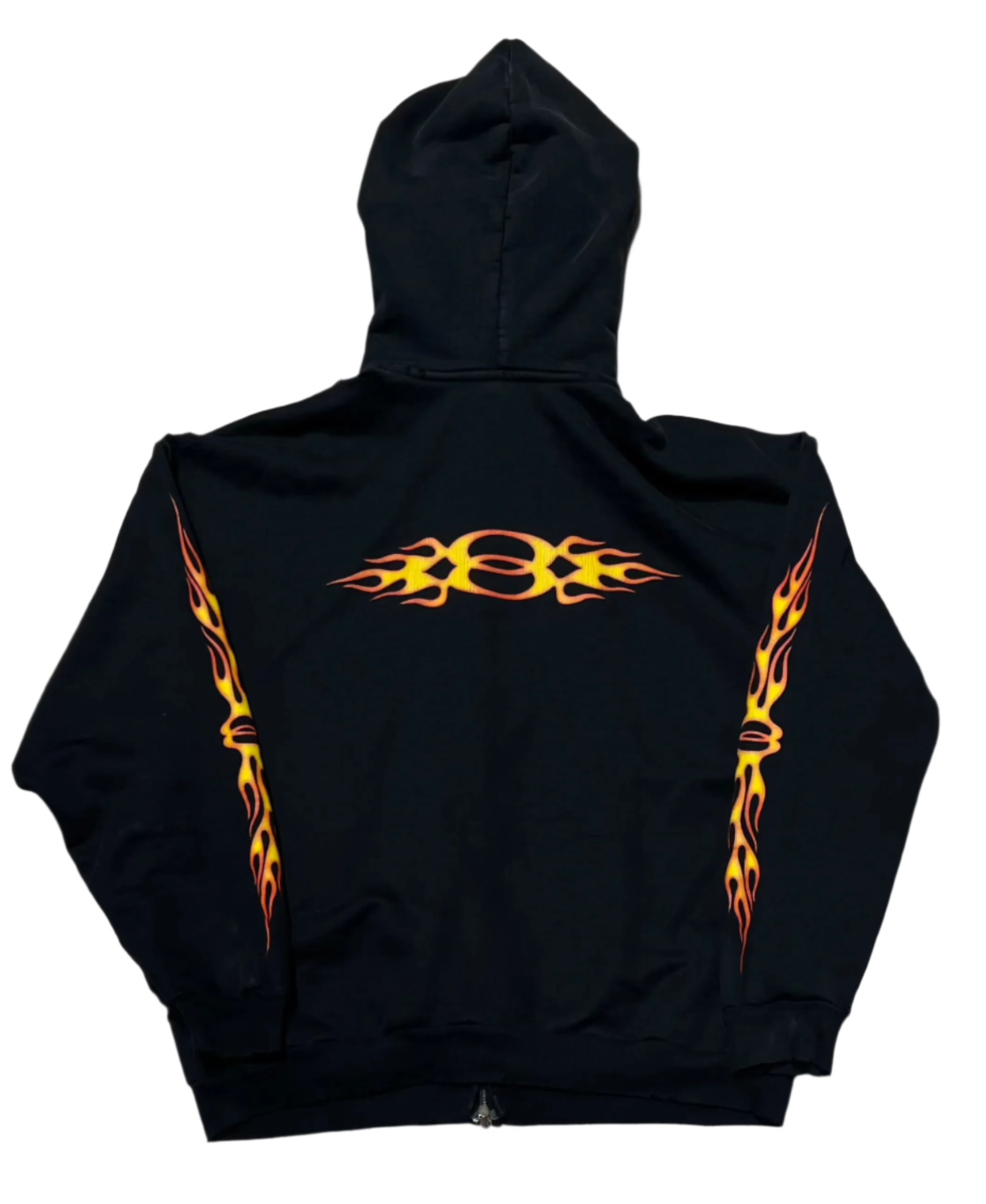 Burning Unity Logo Zipped Hoodie