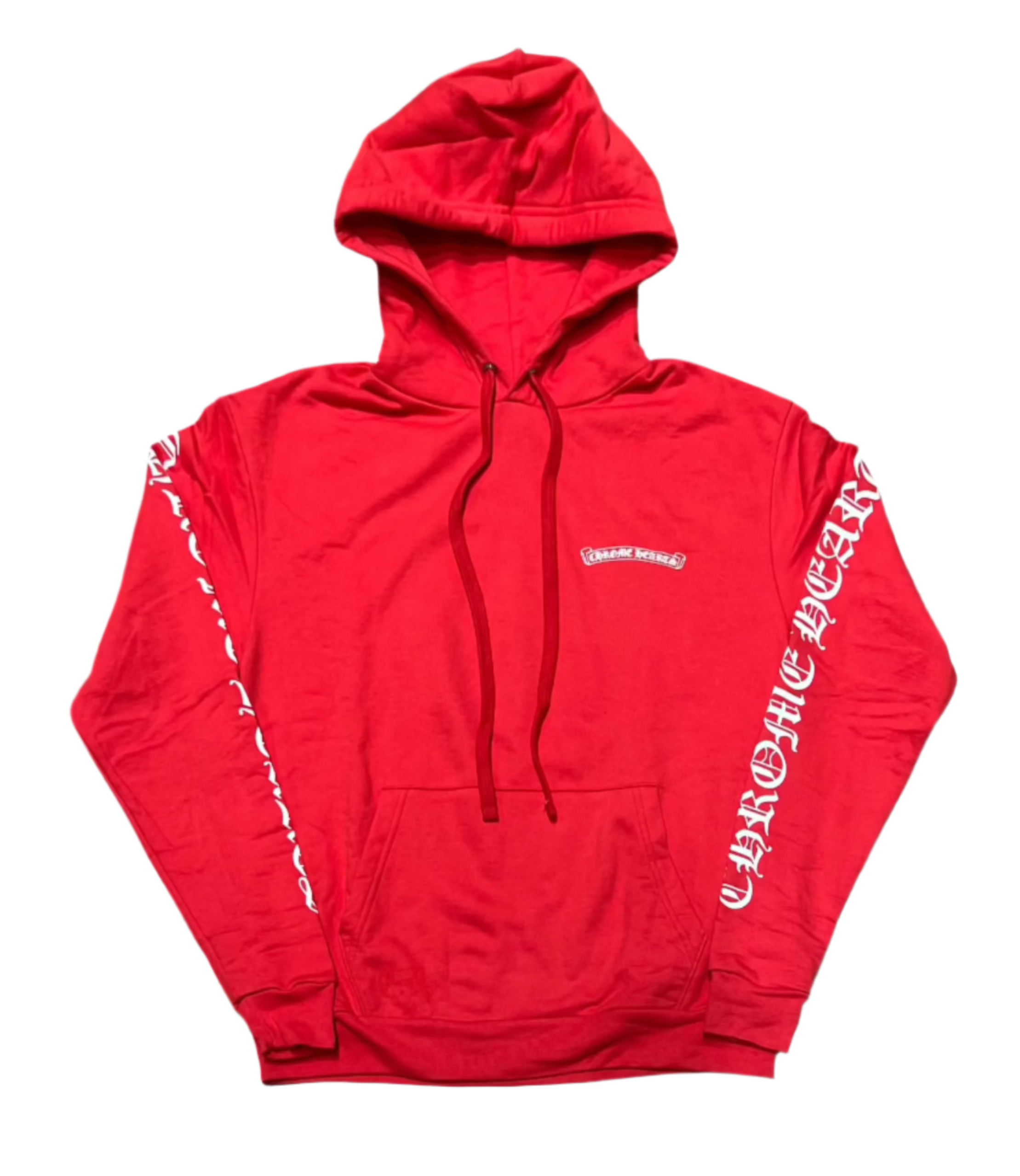 Chrome Hearts Red Hoodie Red/White