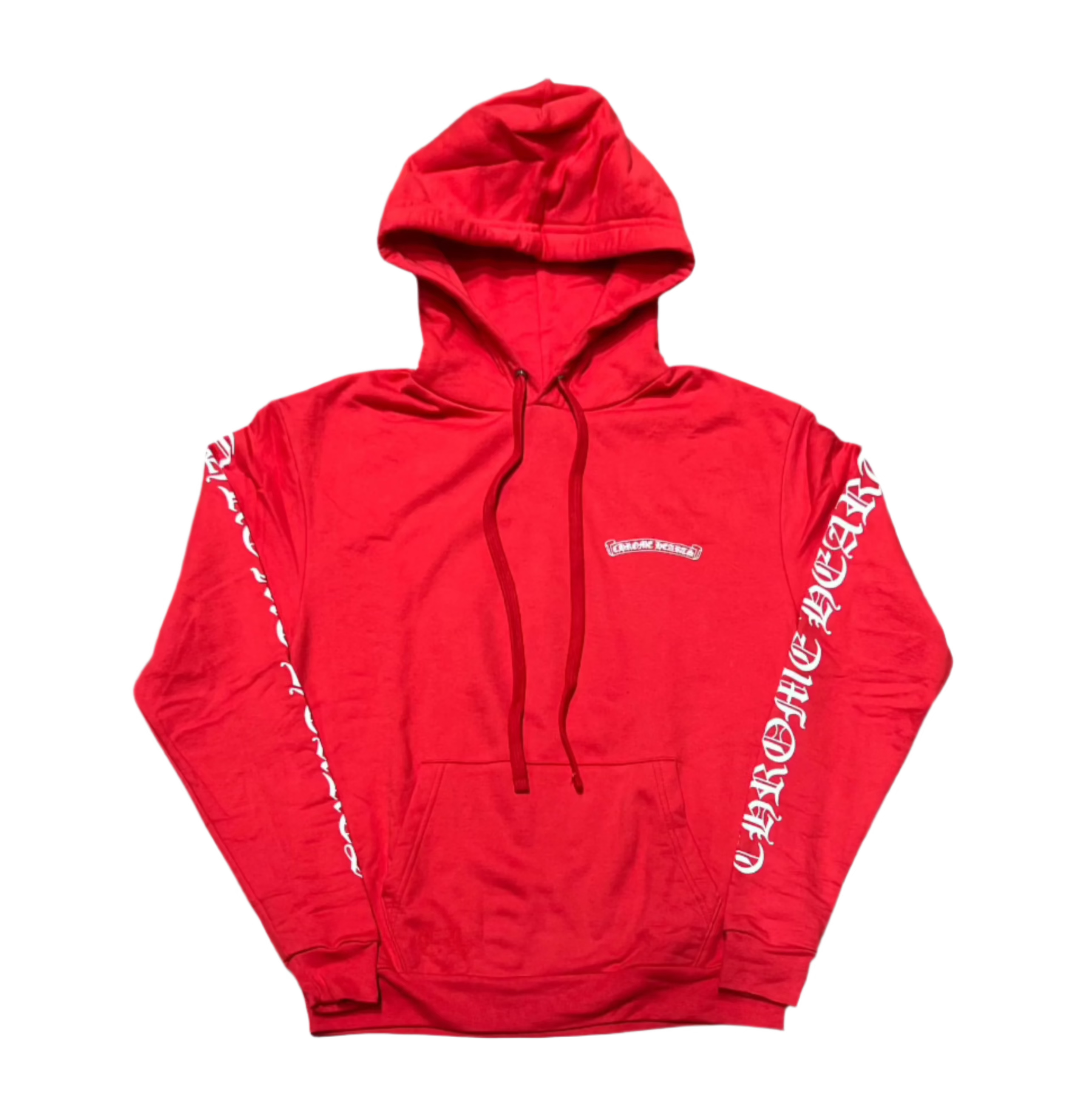 Chrome Hearts Red Hoodie Red/White