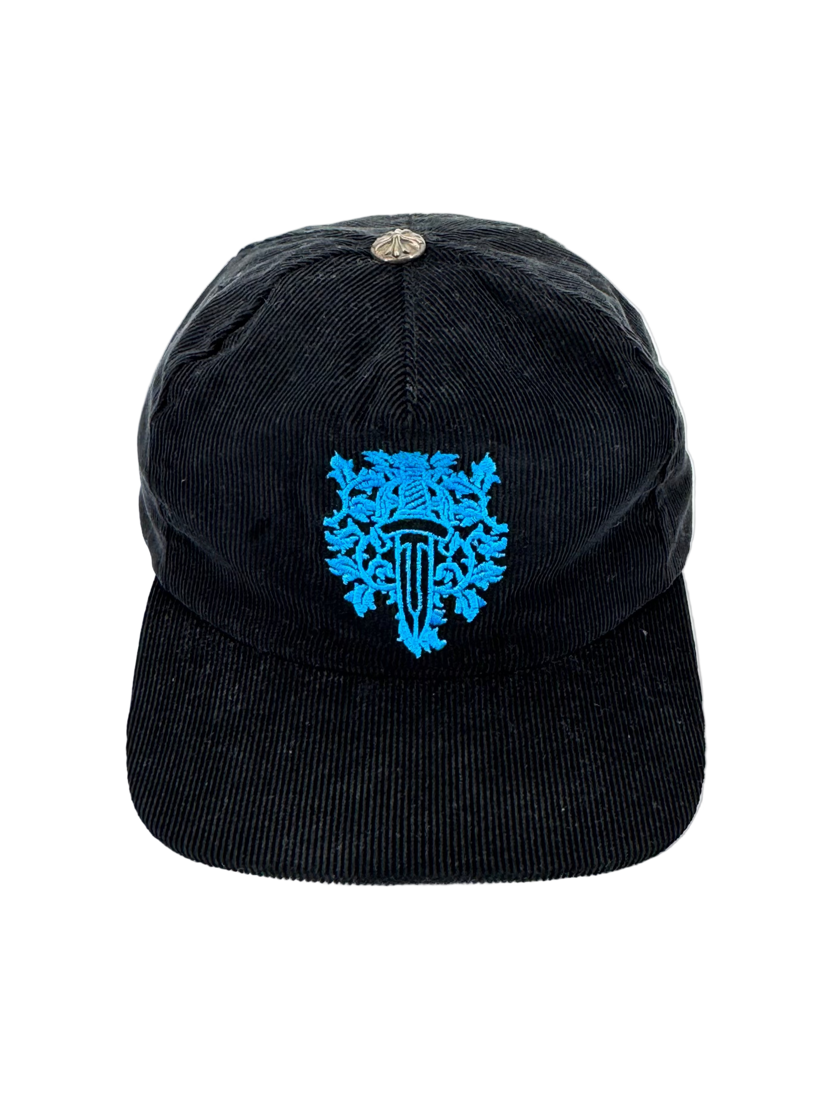 Corduroy Dagger Hat Black Blue