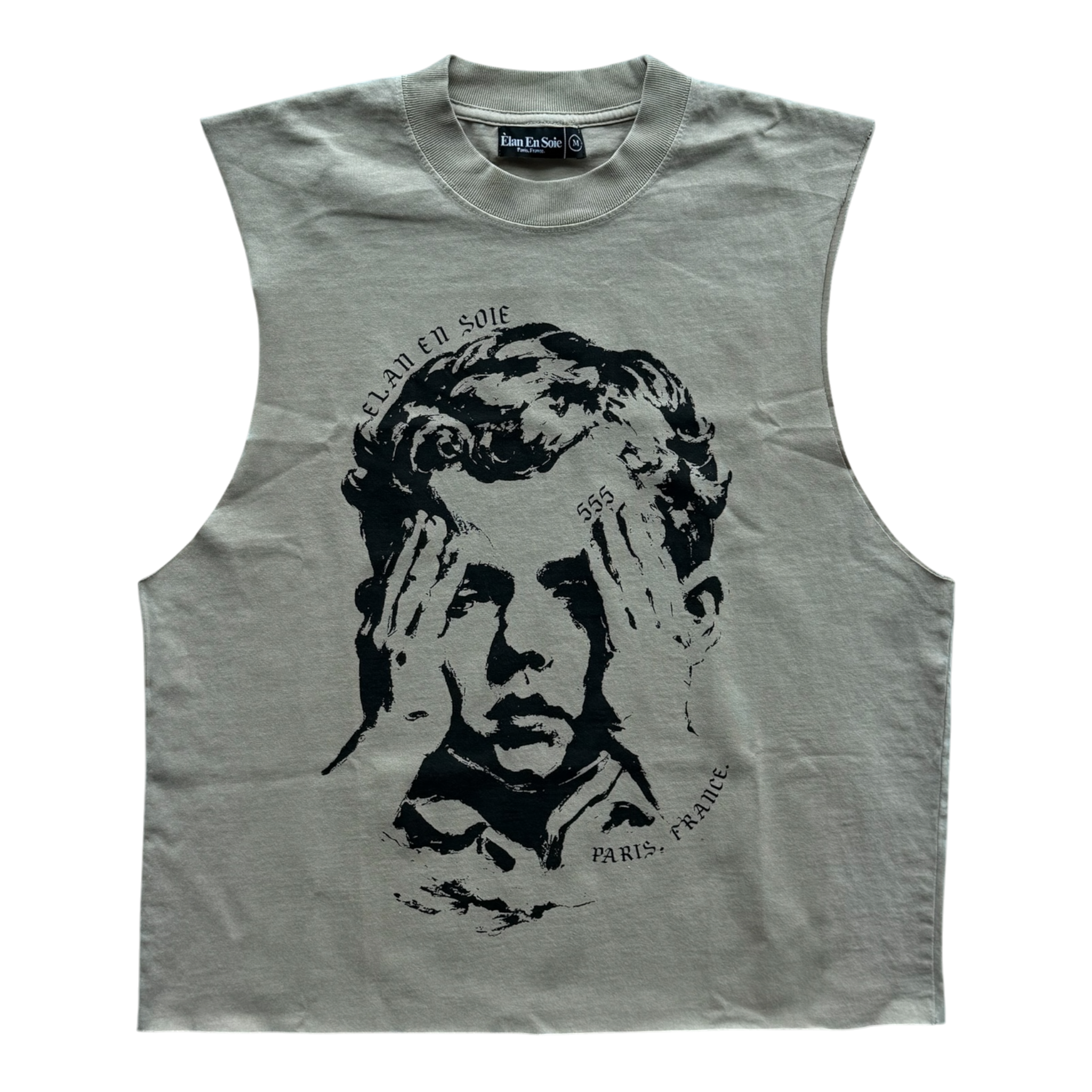 Baby Siant Cut Off Tee Tan