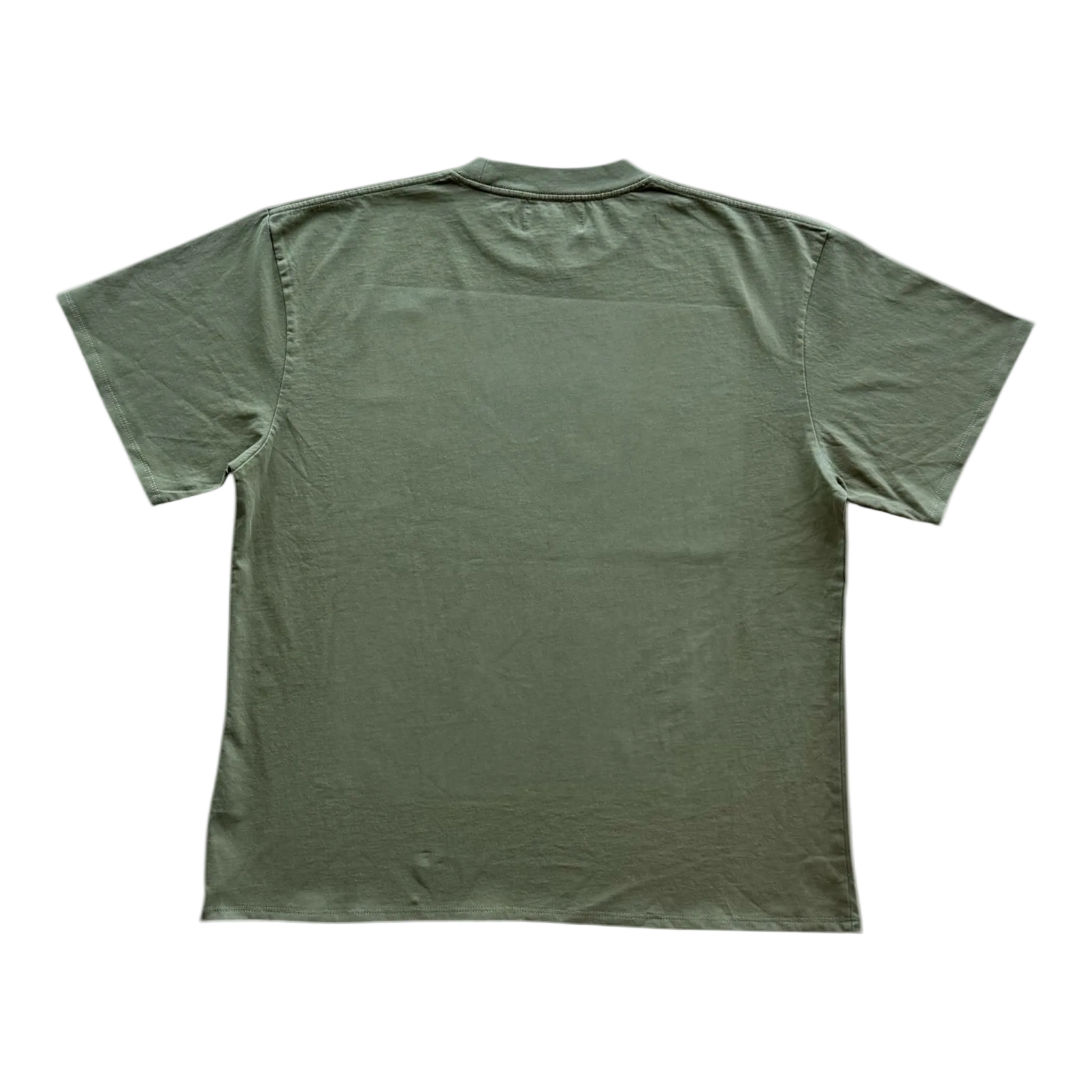 Tiger Photo Tee Olive Green