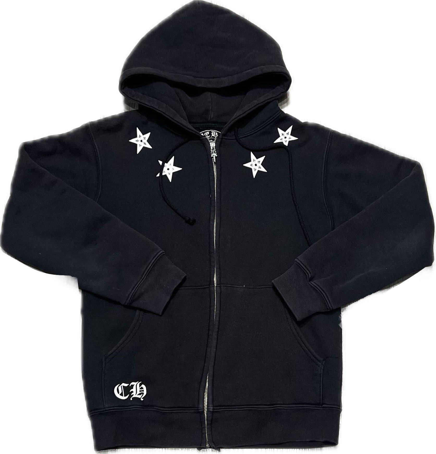 Made In Hollywood Star Thermal Zip Hoodie