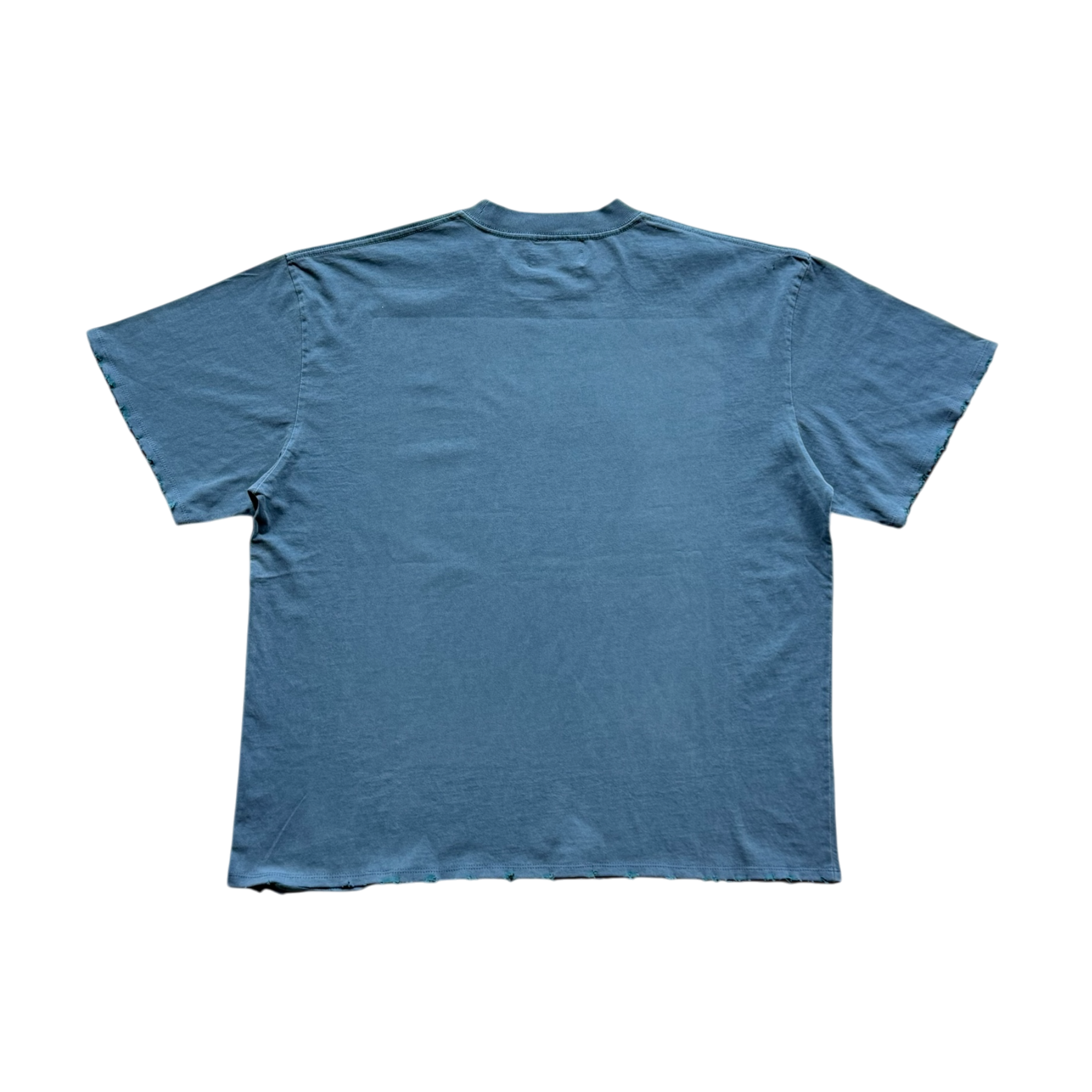 Angel Eyes Blue Distressed Tee