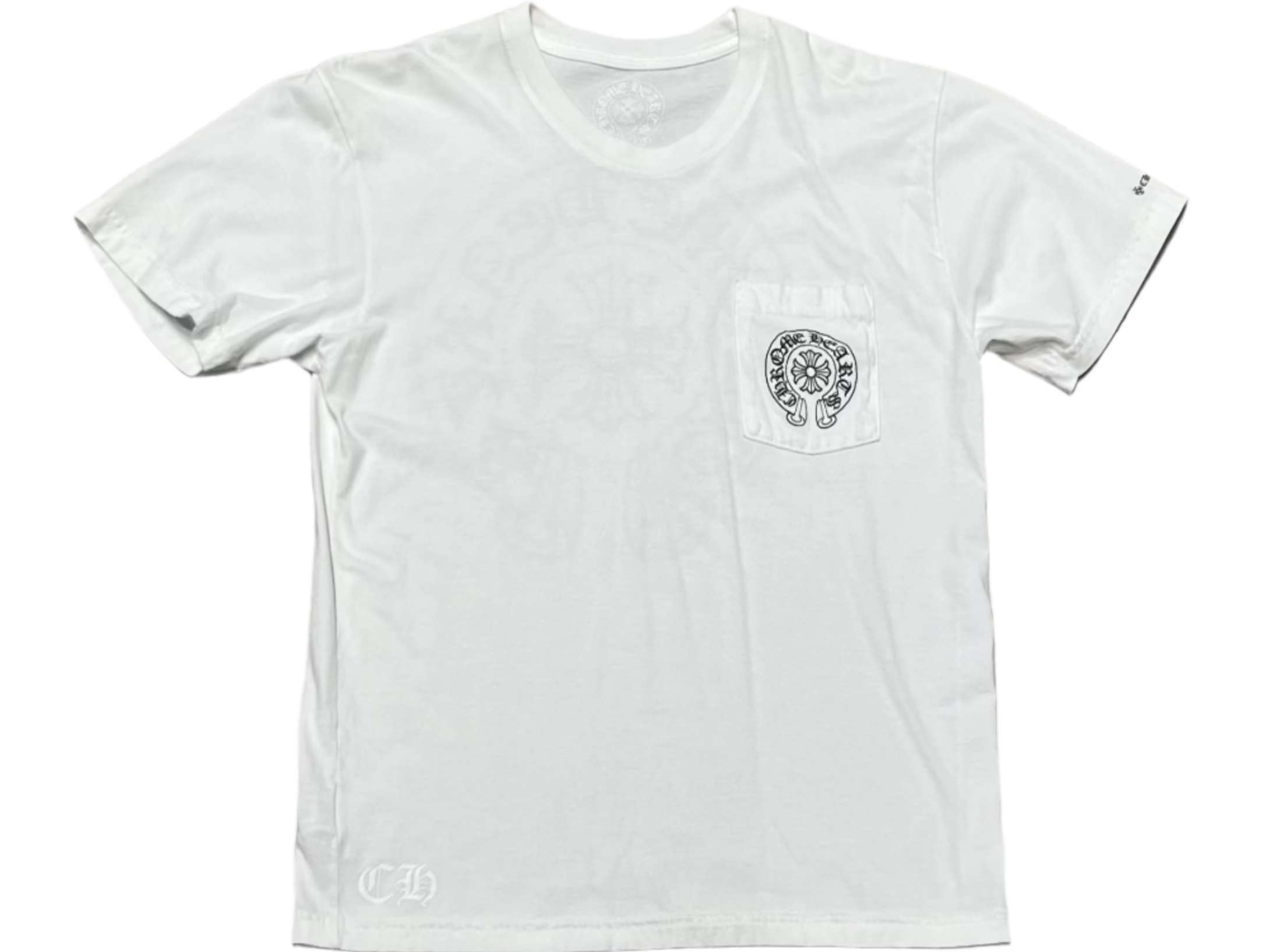 Horseshoe Logo Tee White/Black