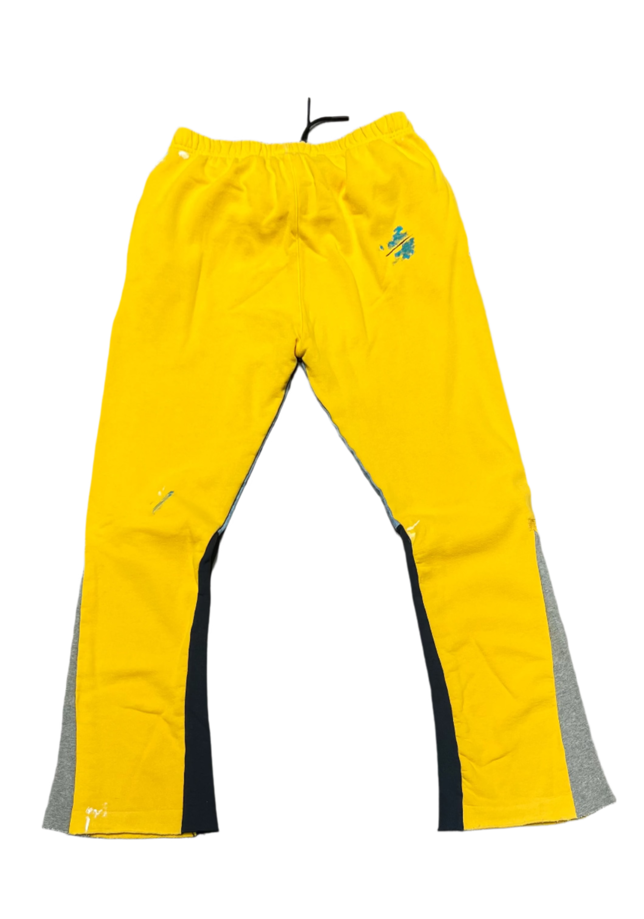 Painted Flare Yellow Sweatpants