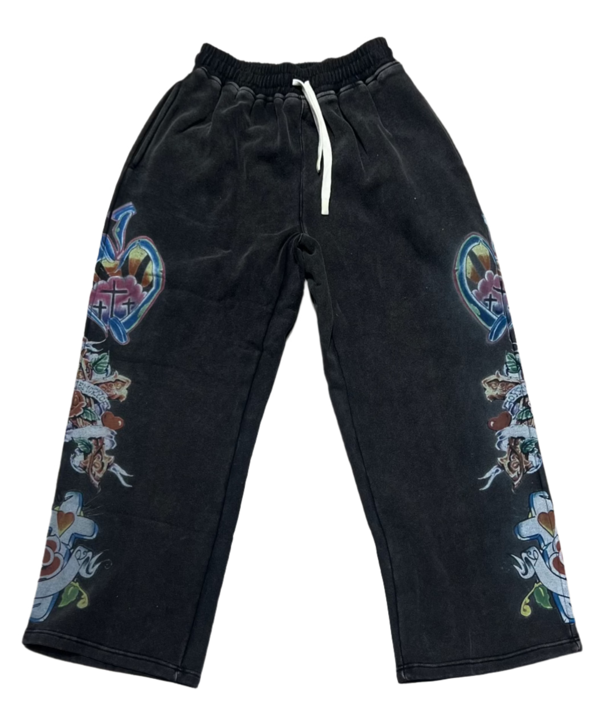 Risen King Sweats (Washed Black)