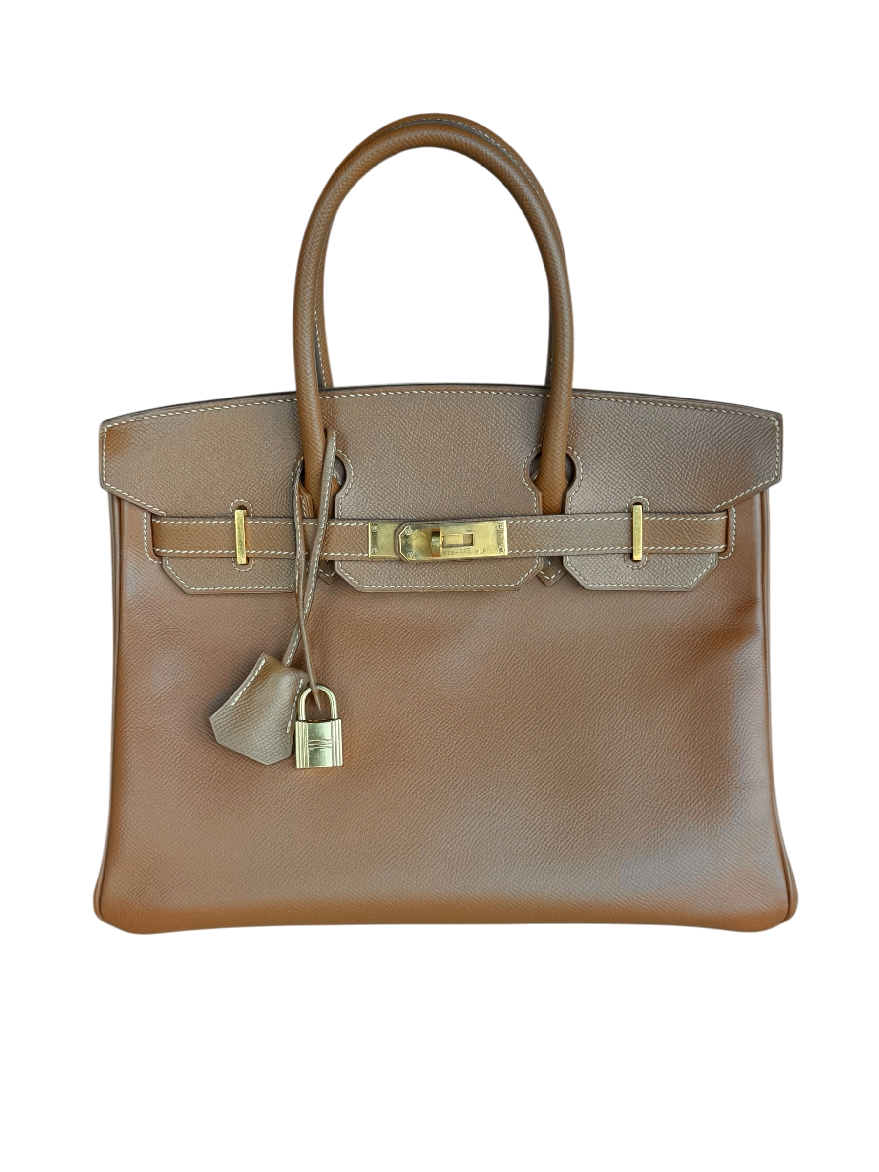 Brown Epsom & Gold Hardware Birkin 30