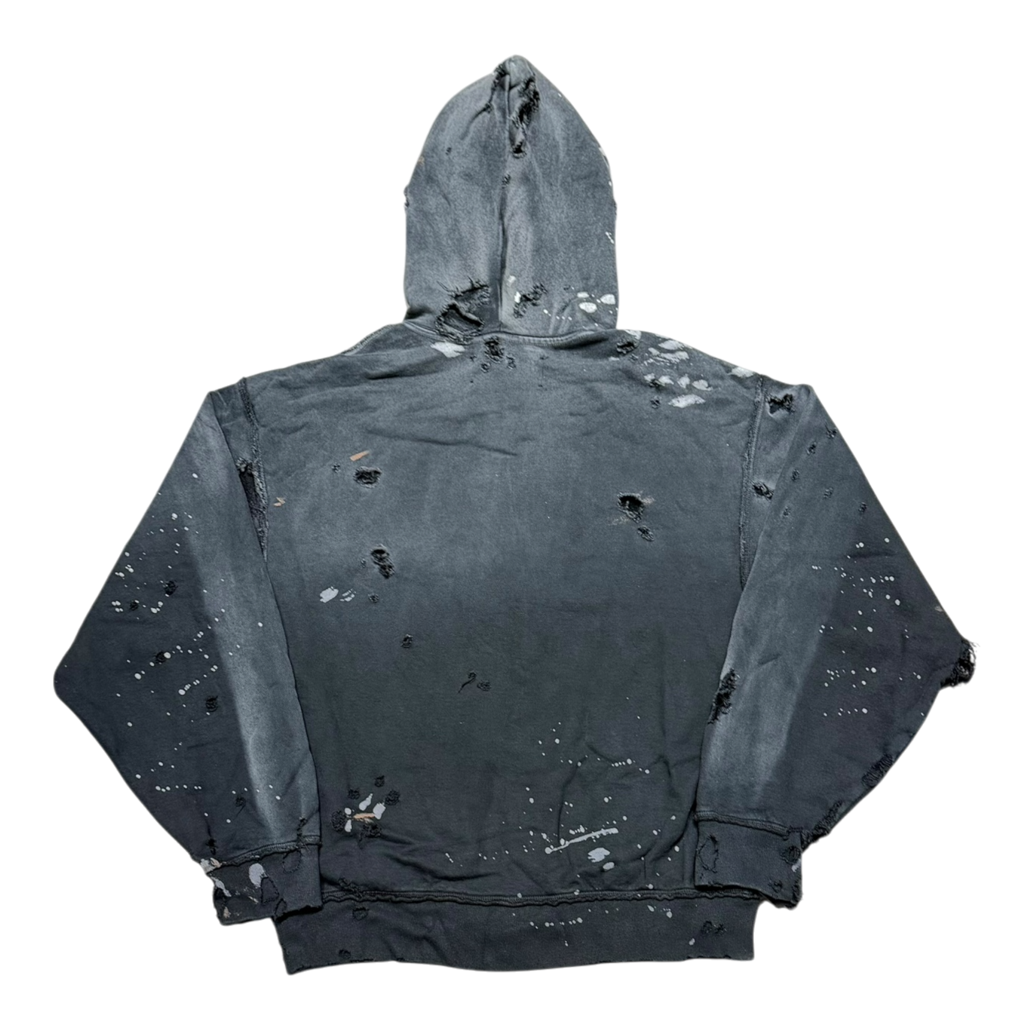 Luke Fleece Hoodie Black