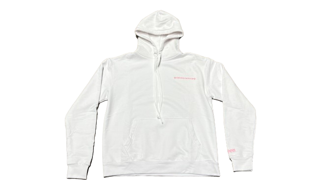 Chrome Hearts LLS White/Pink Hoodie