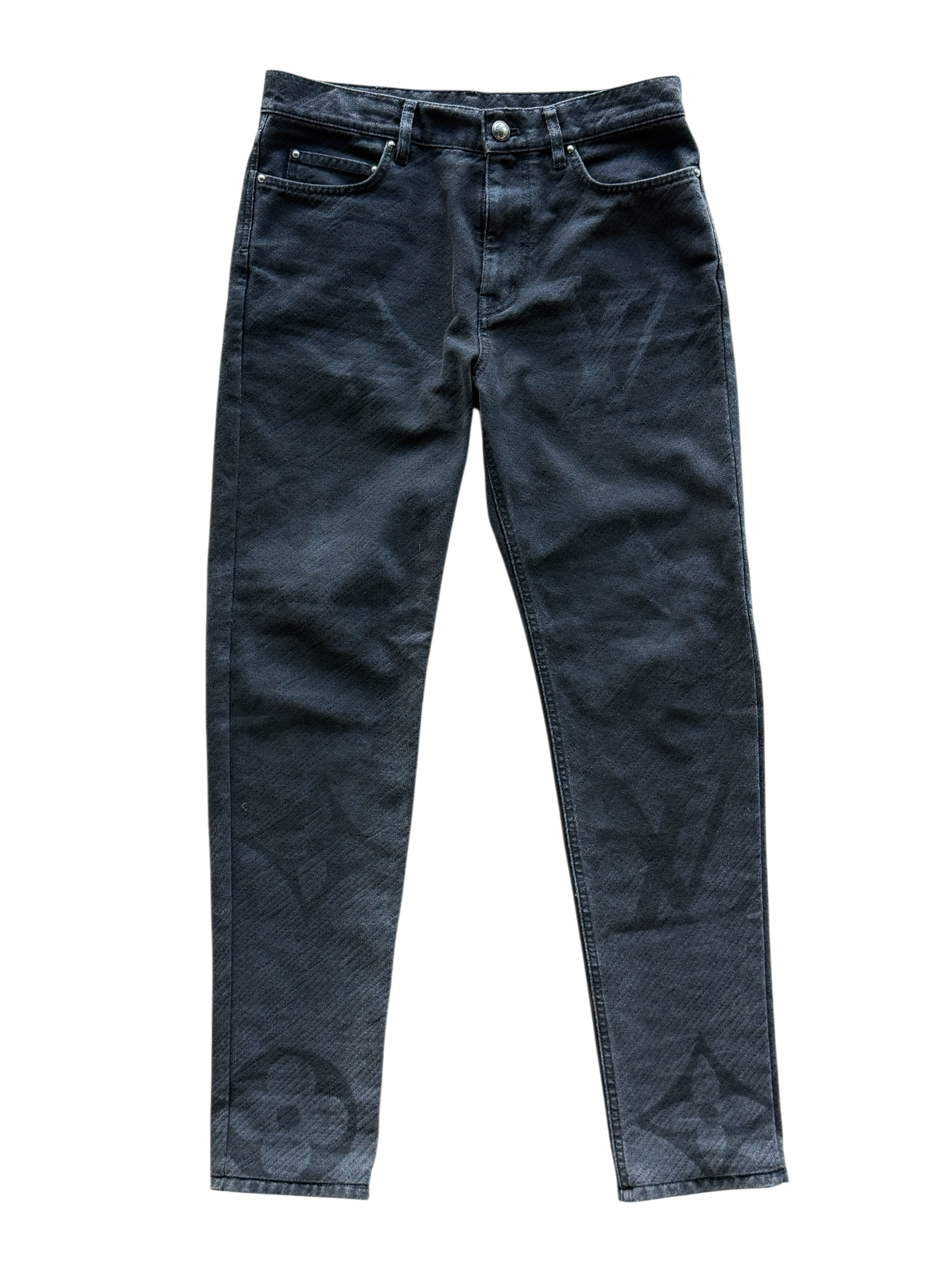 Monogram Gradient Denim Pants
