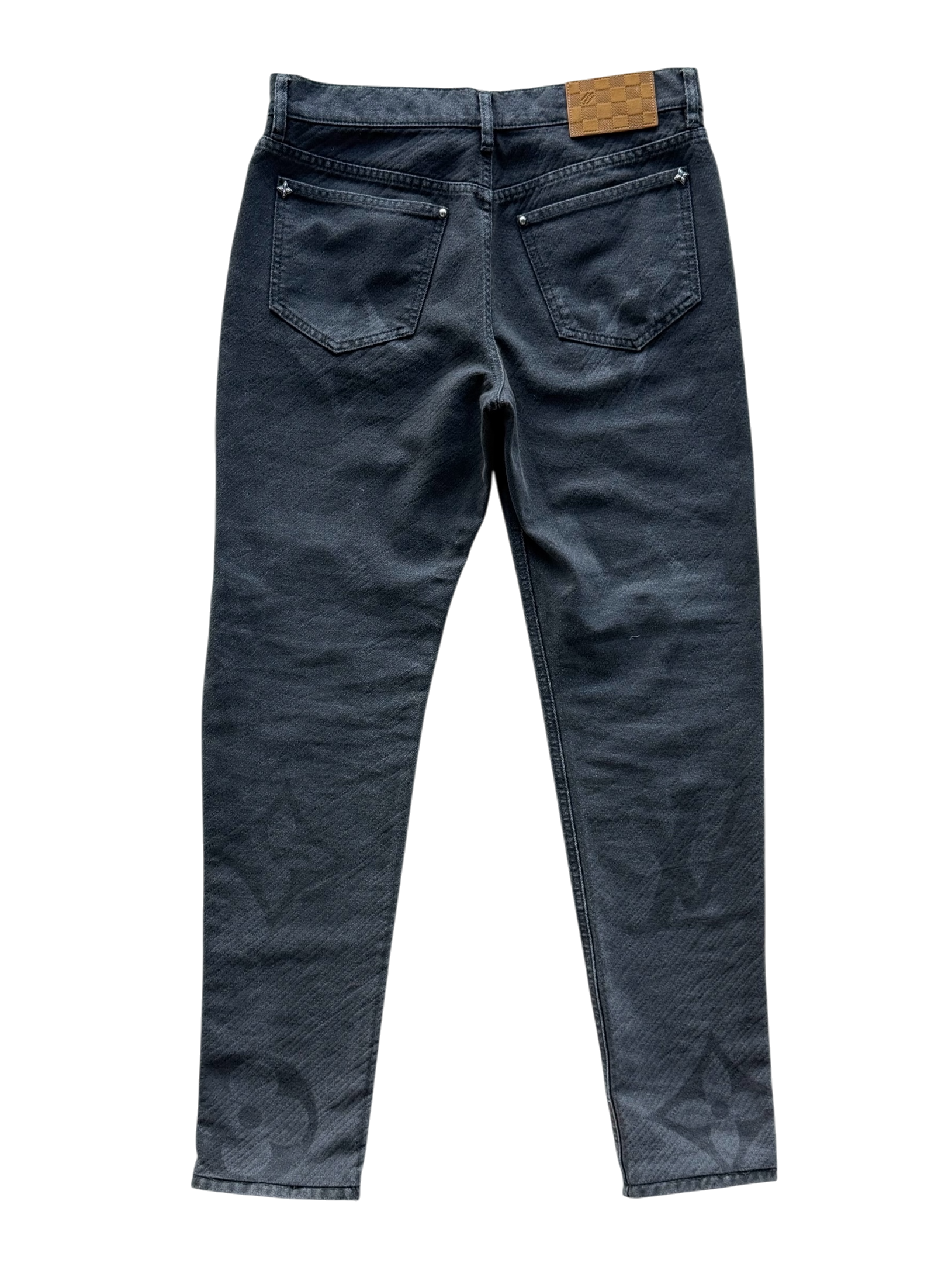 Monogram Gradient Denim Pants