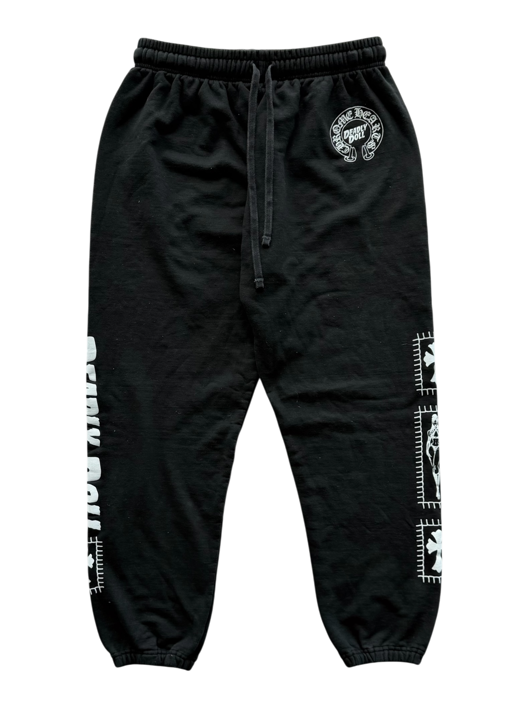 Deadly Doll Horseshoe Logo Sweatpants