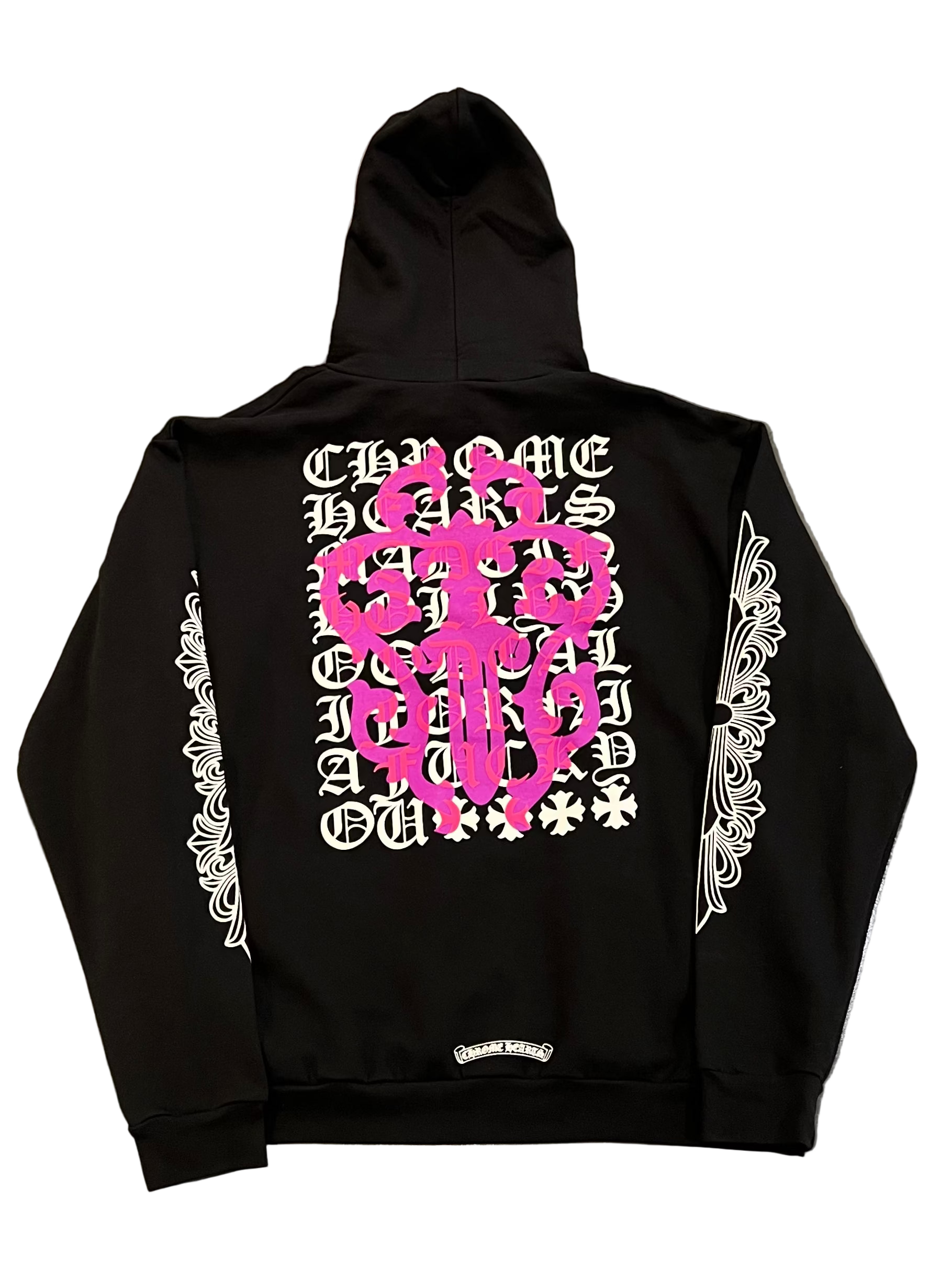 Eye Chart Dagger Hoodie Black