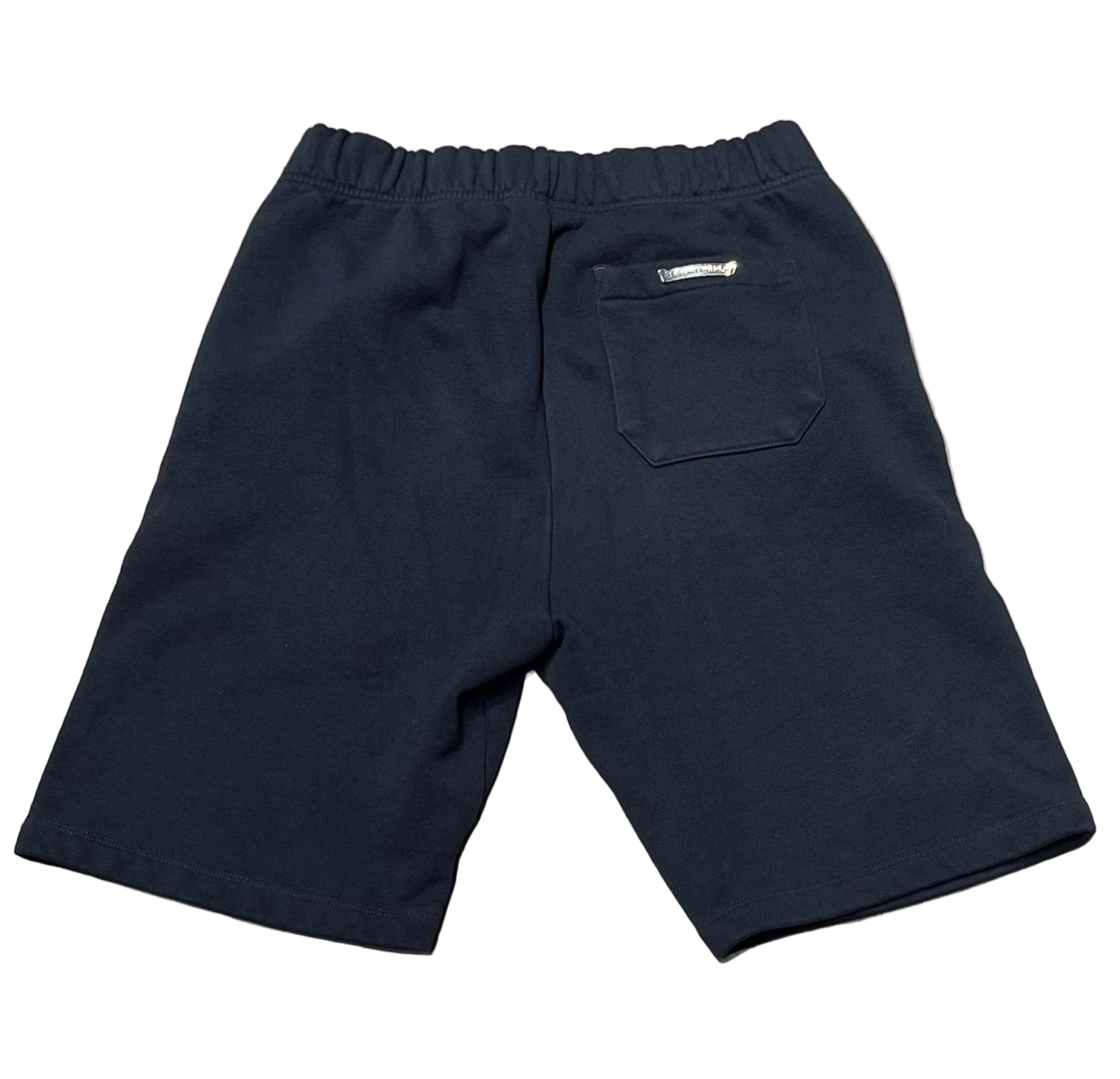 Navy & Red Triple Cross Patch Paper Jam Shorts
