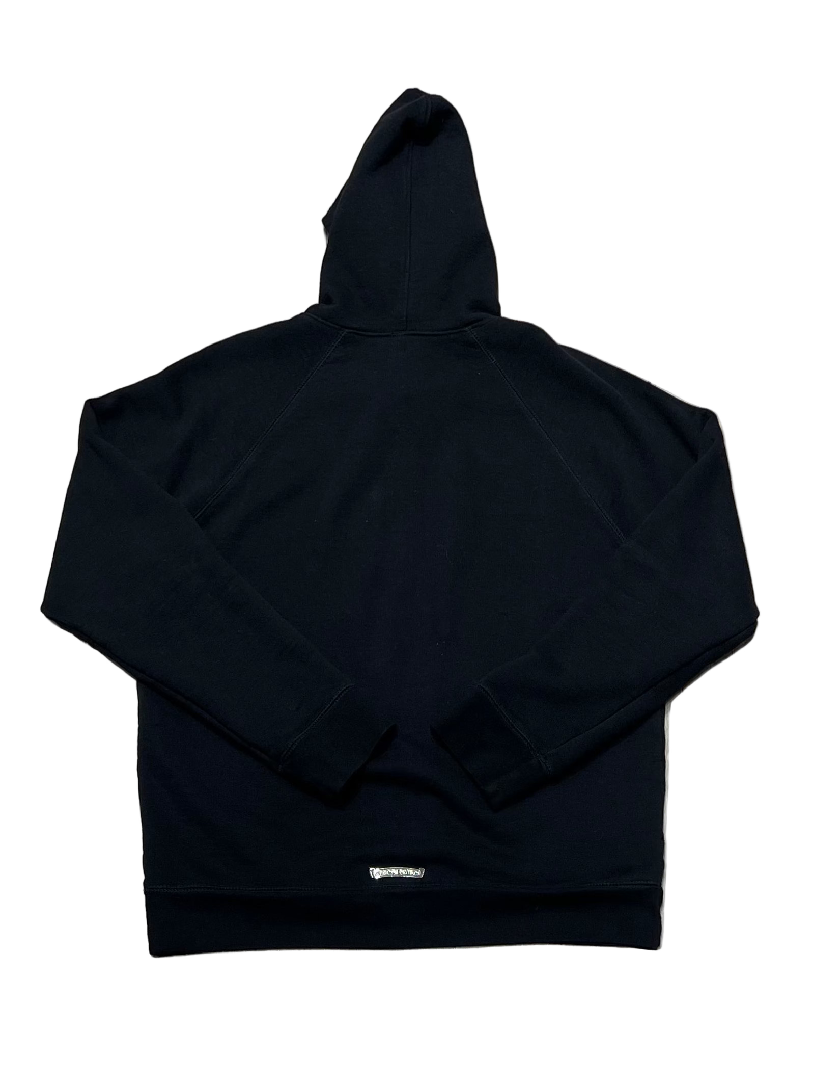 Black & White Triple Cross Embroidered Hoodie