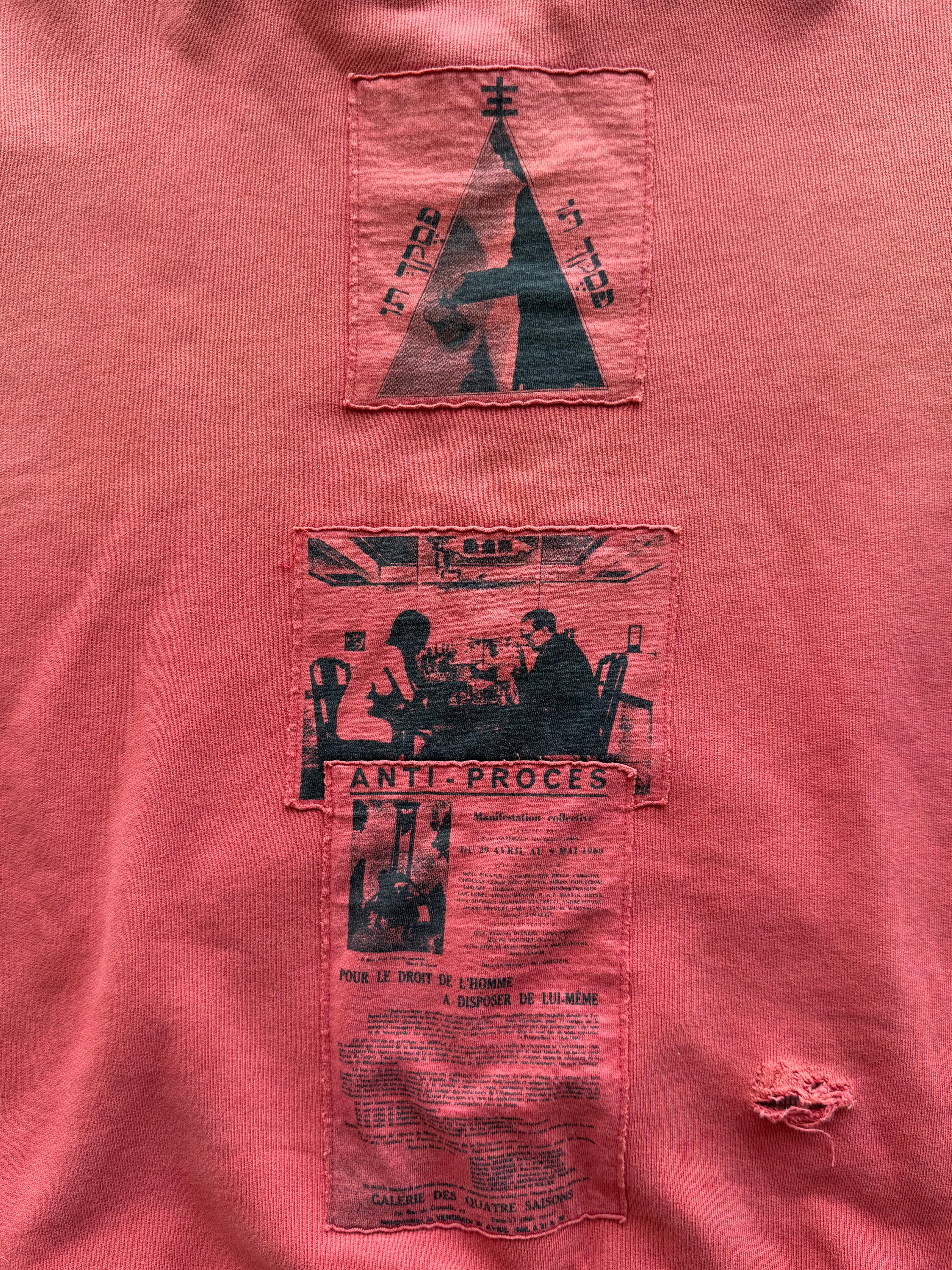 Anti Process Red Thermal Zip