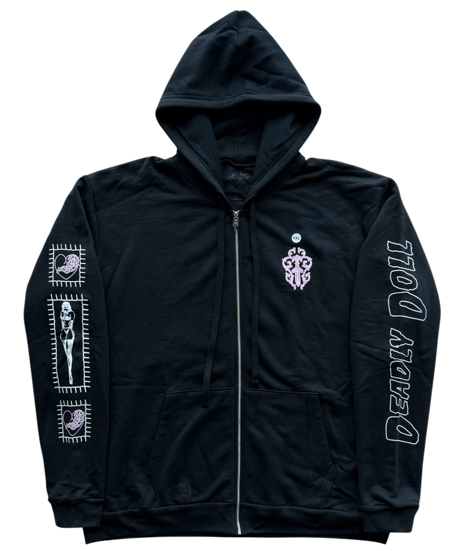 Deadly Doll Zip Up Hoodie