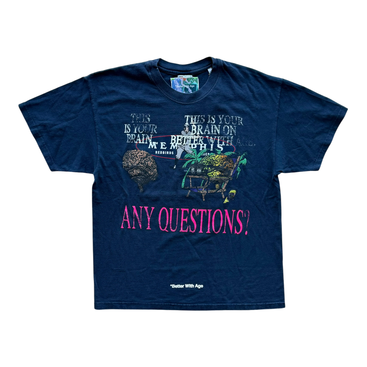 Mush Tee Navy Blue