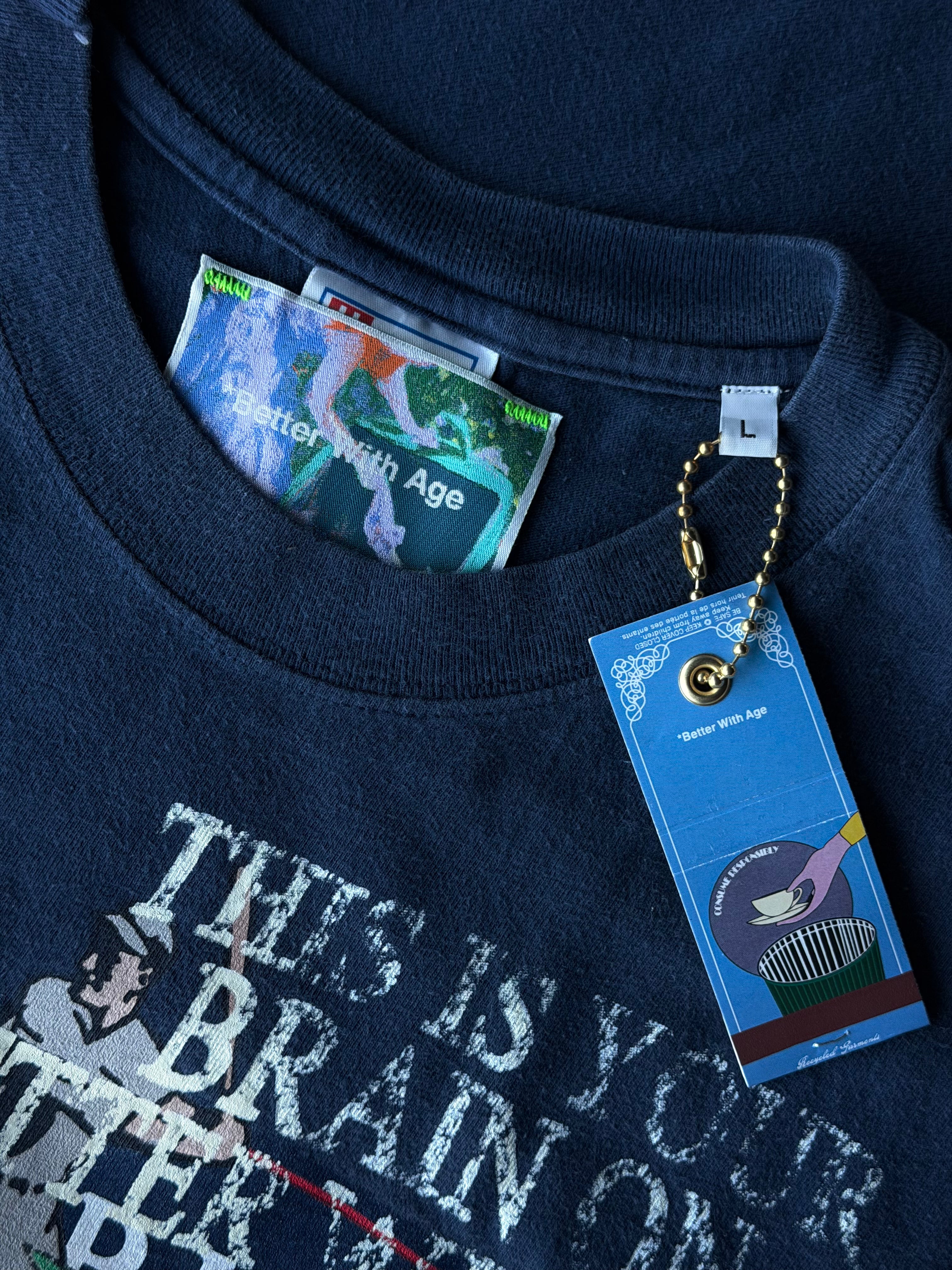 Mush Tee Navy Blue