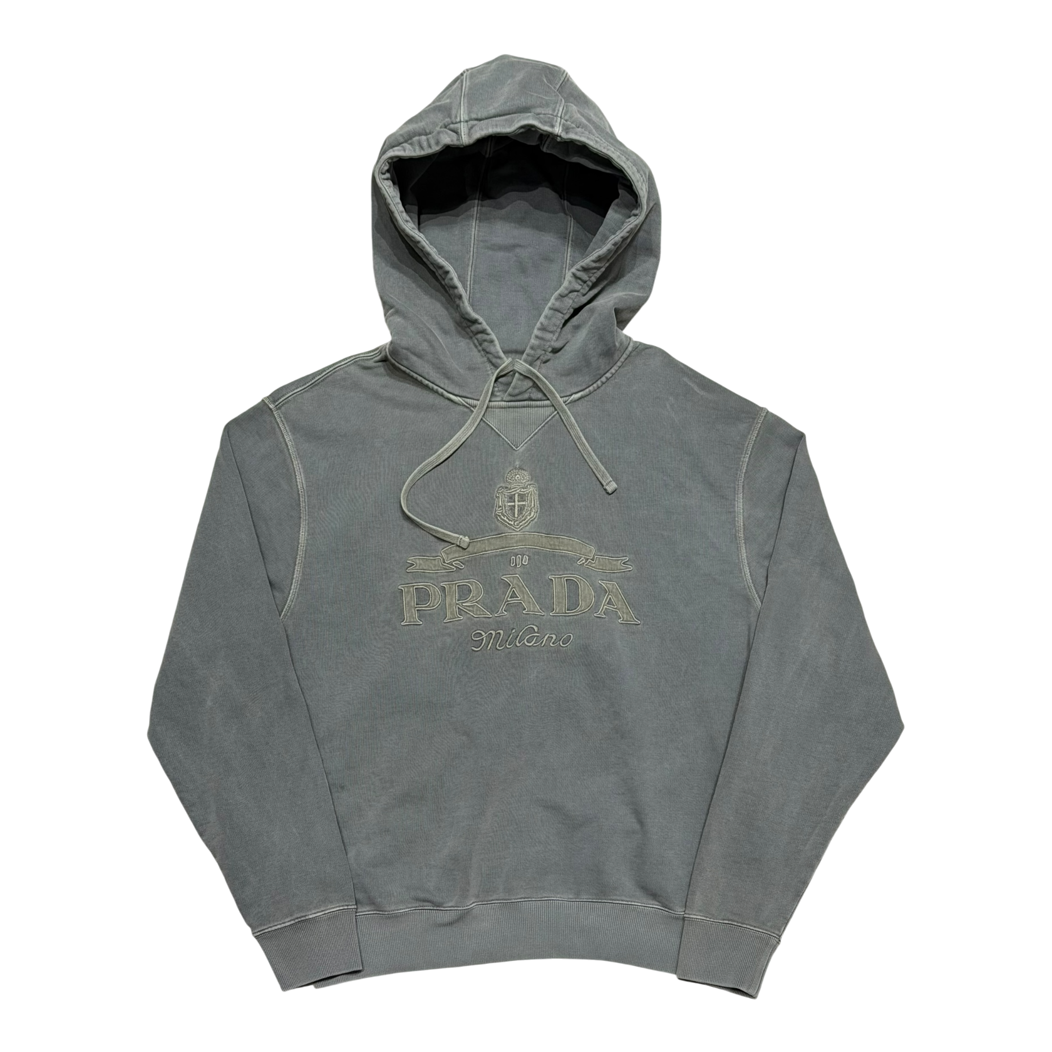 Appliqué boxy-fit cotton-jersey hoody