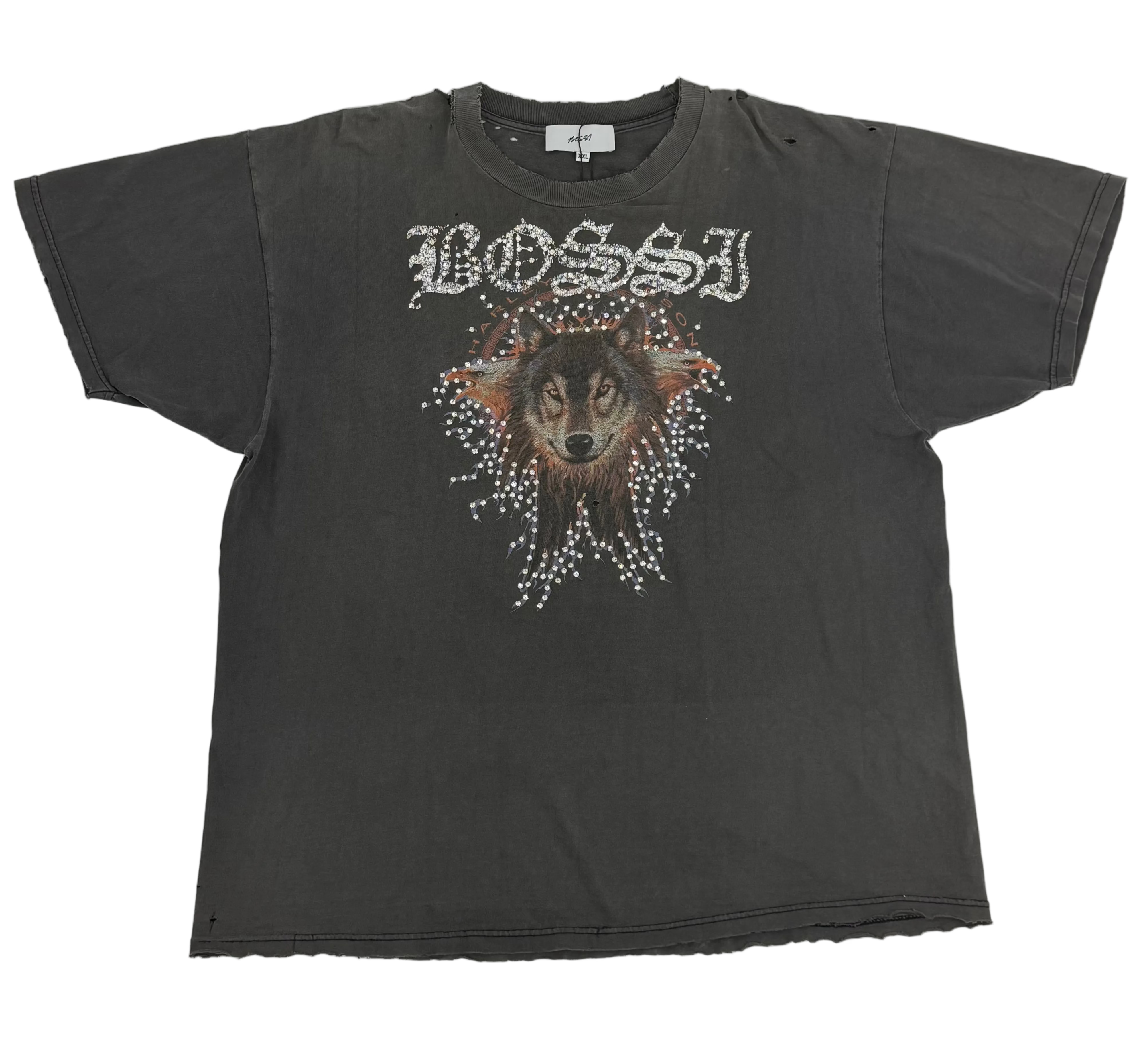 Harley Davidson Pueblo Colorado Vintage Rhinestone Tee