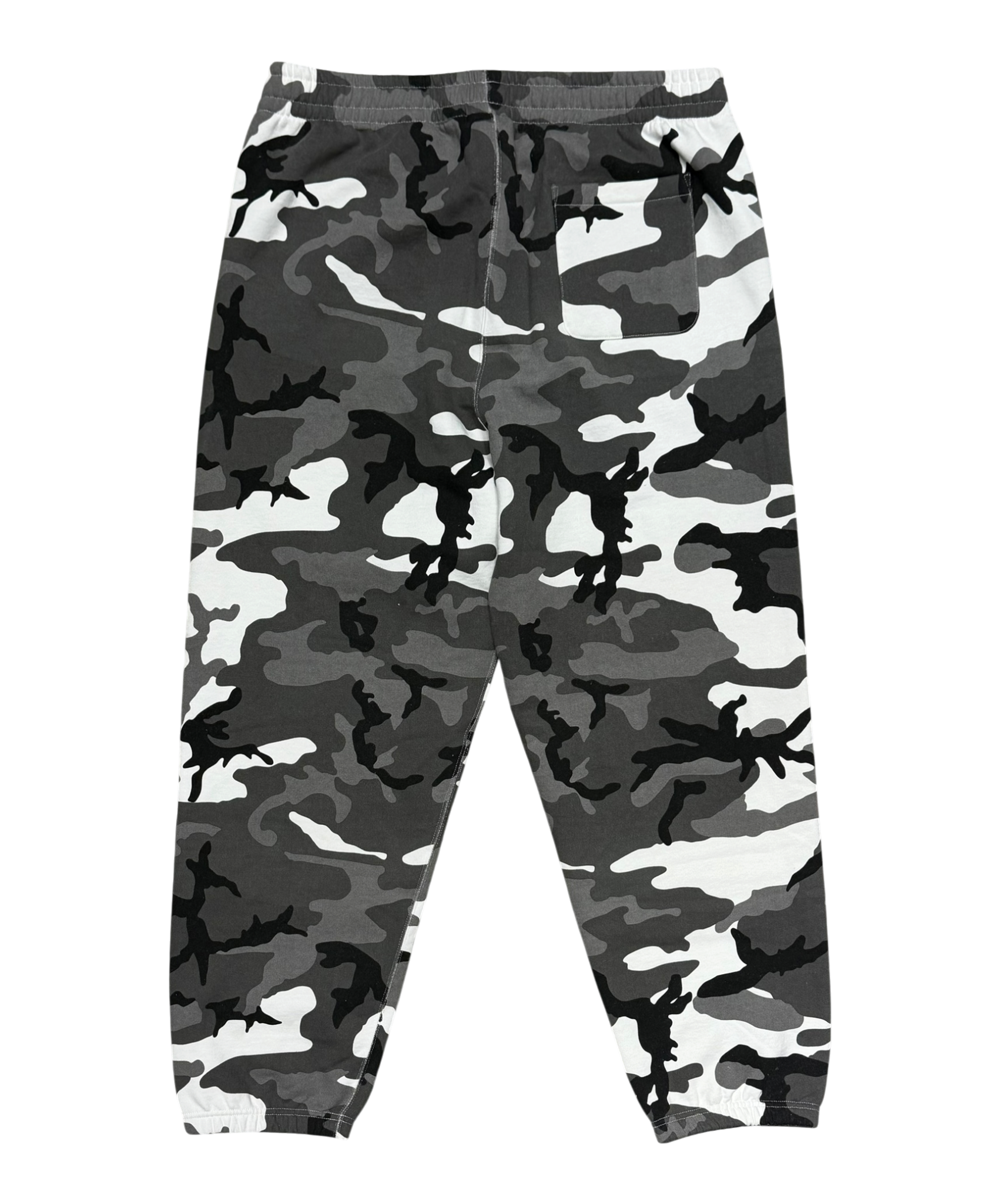 Satin Applique Sweatpant (SS26) Snow Camo