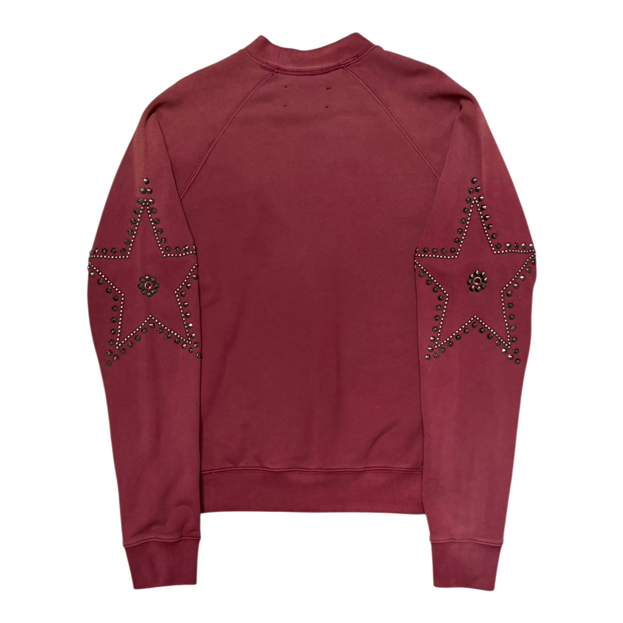 Red Studded Crewneck
