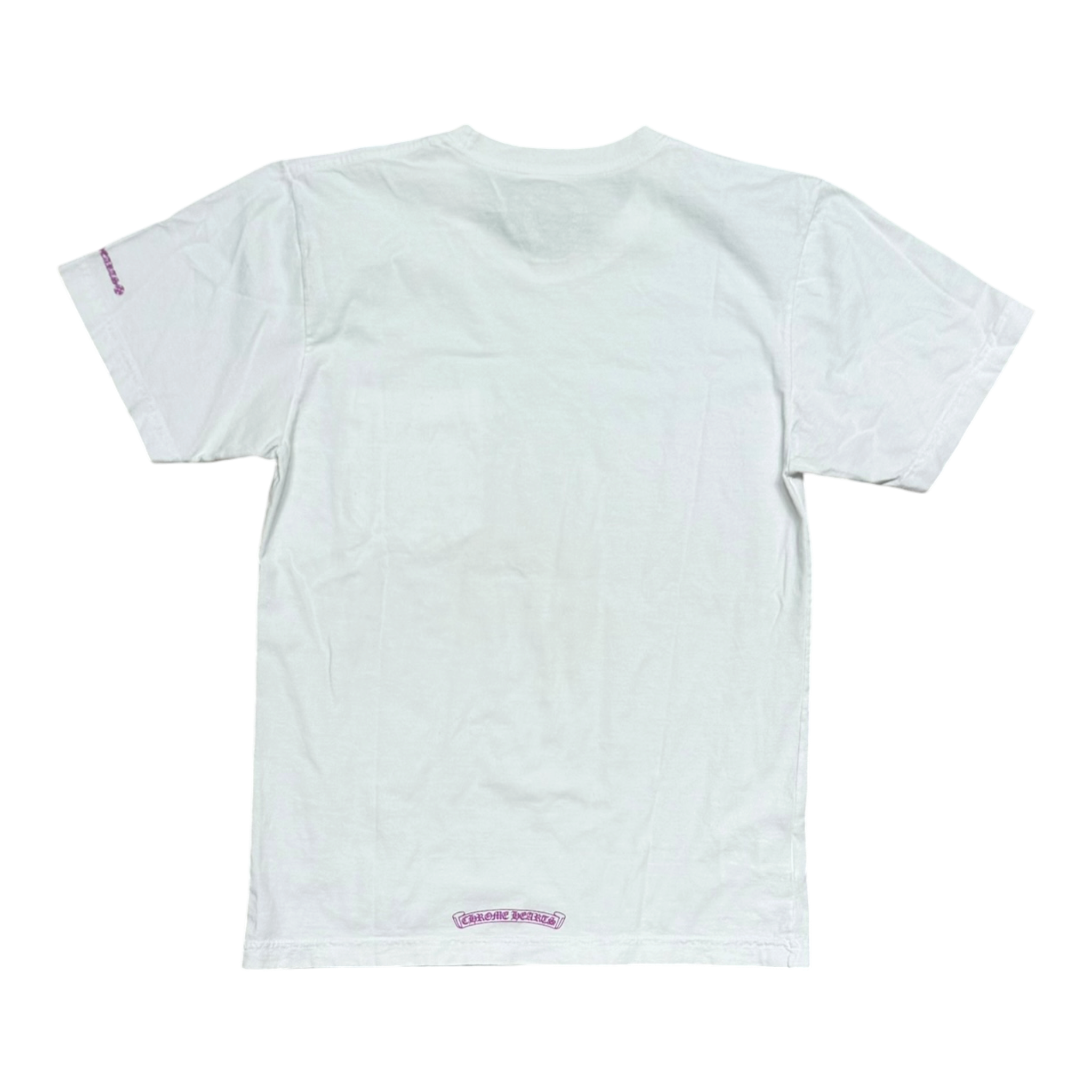 Purple Neck Logo Tee