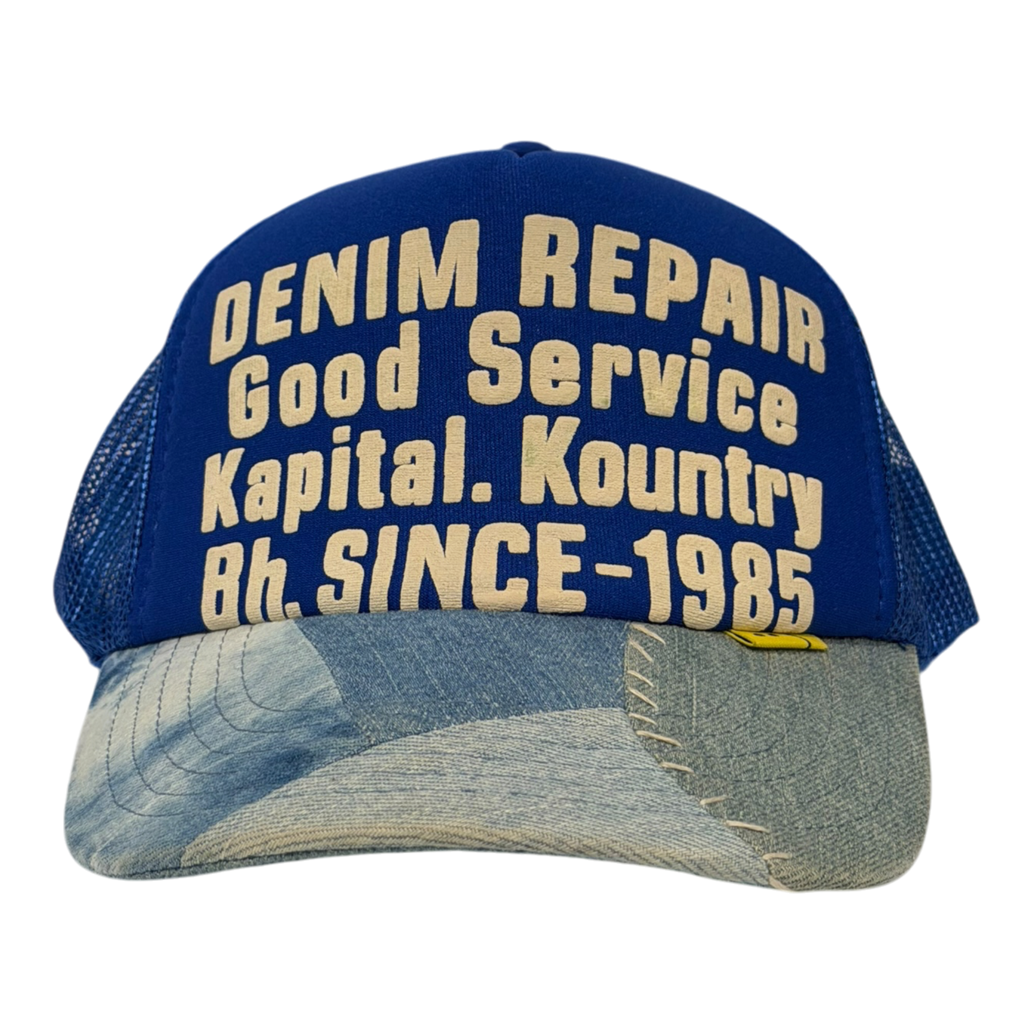 Denim Repair Trucker Hat