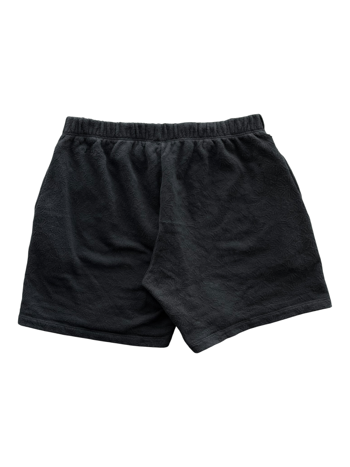 Embossed Jacquard Shorts Black