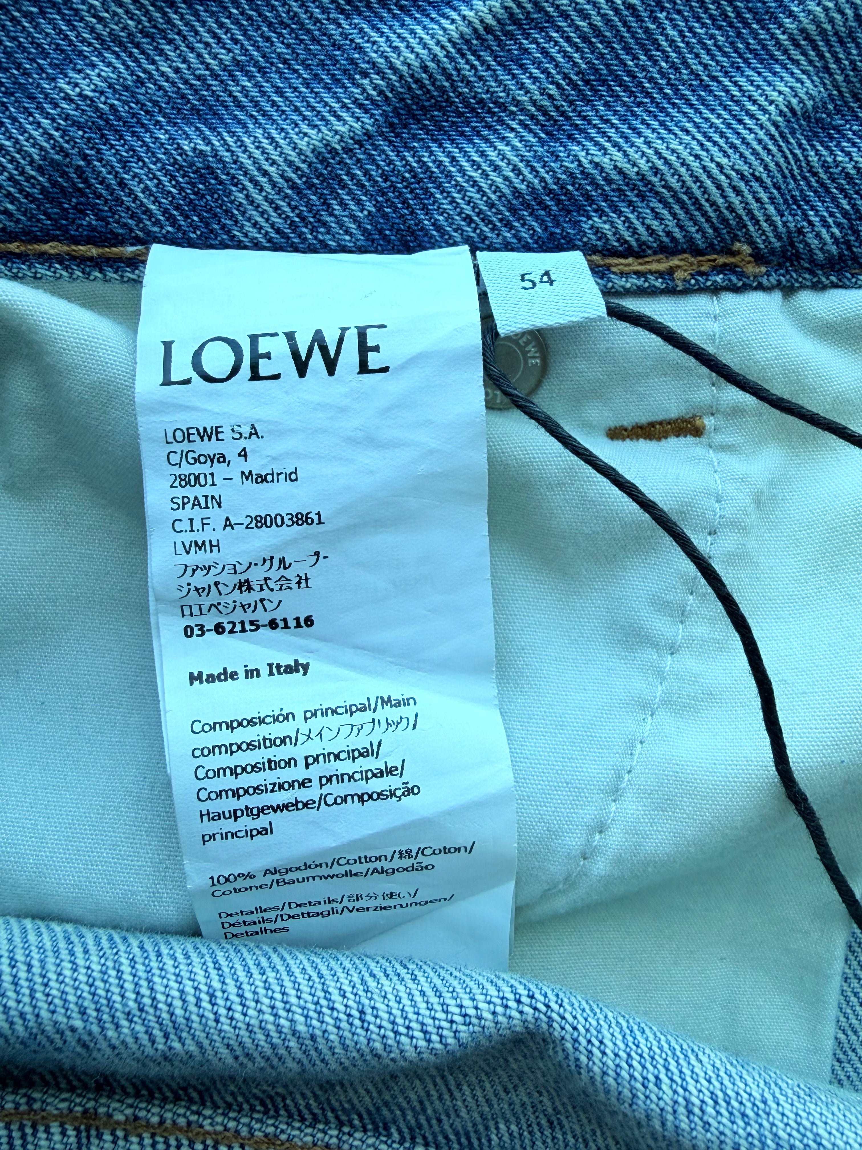 Anagram Straight Leg Jeans Blue