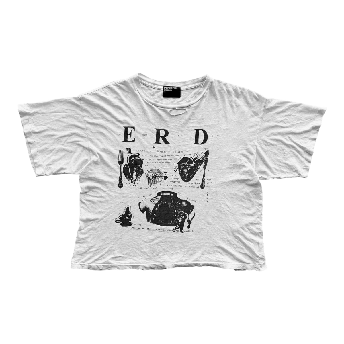 My Role In The War Tee White