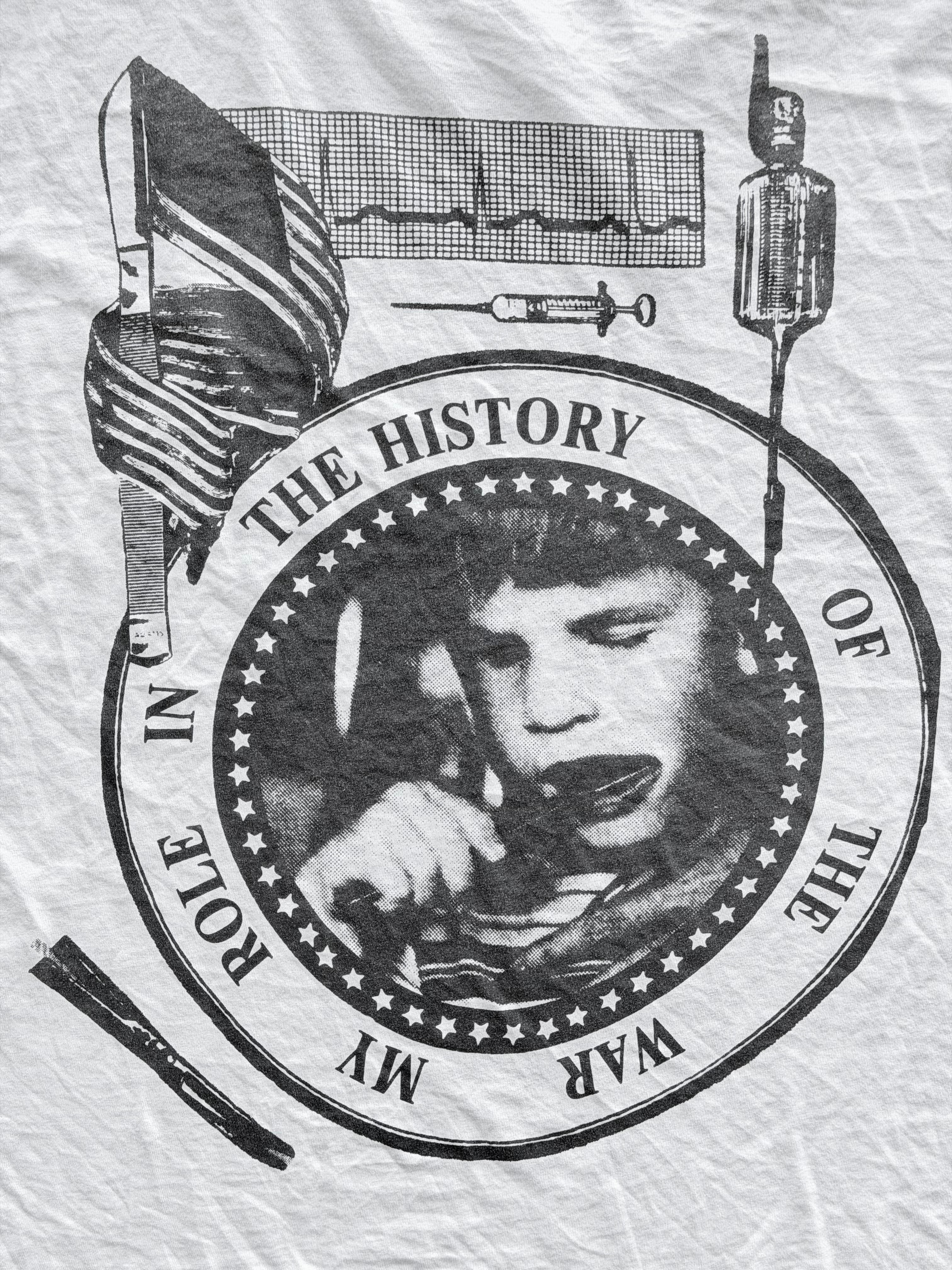My Role In The War Tee White