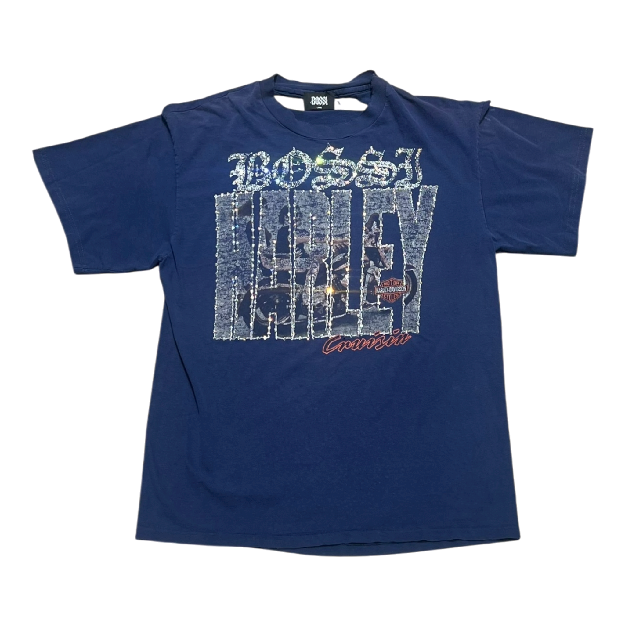 Harley Davidson Bartels Vintage Rhinestone Tee (FW25)