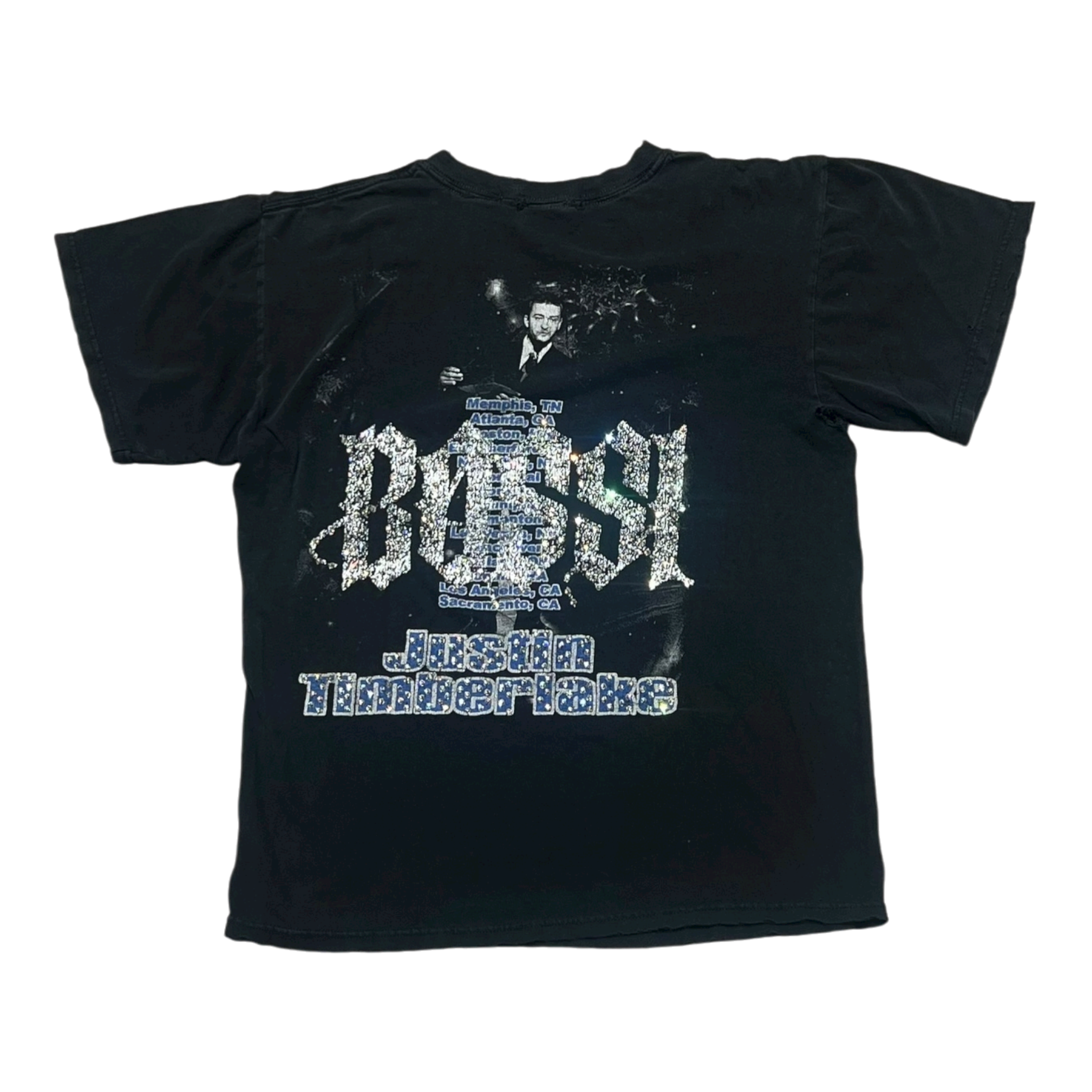 Justin Timberlake Vintage Rhinestone Tee (FW25)