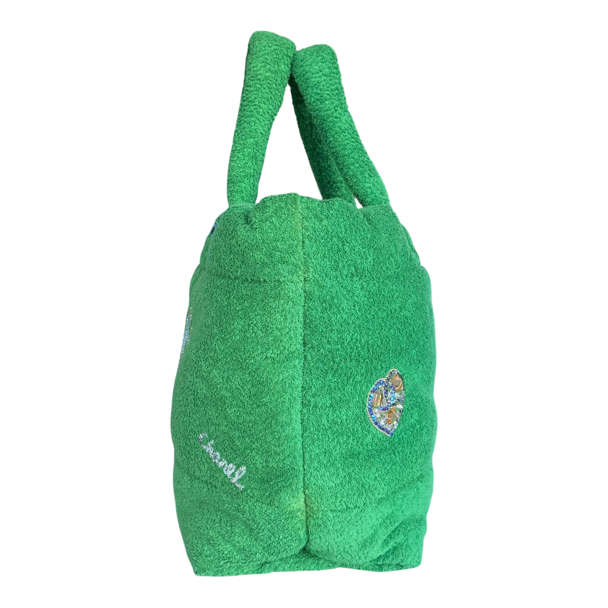Chanel Pharrell Pile Tote Bag Green
