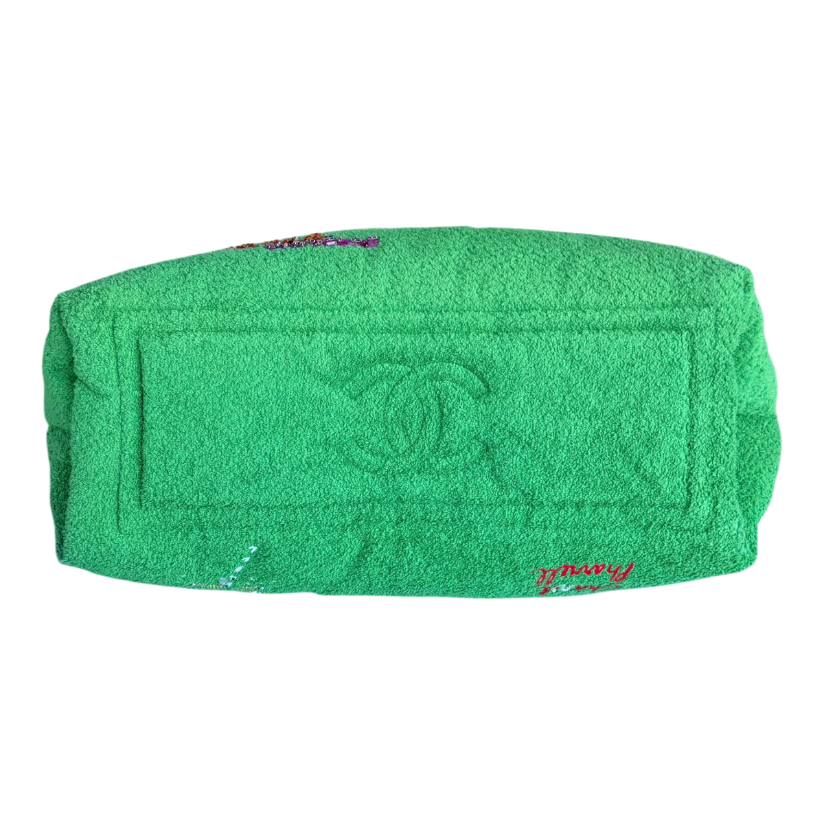 Chanel Pharrell Pile Tote Bag Green