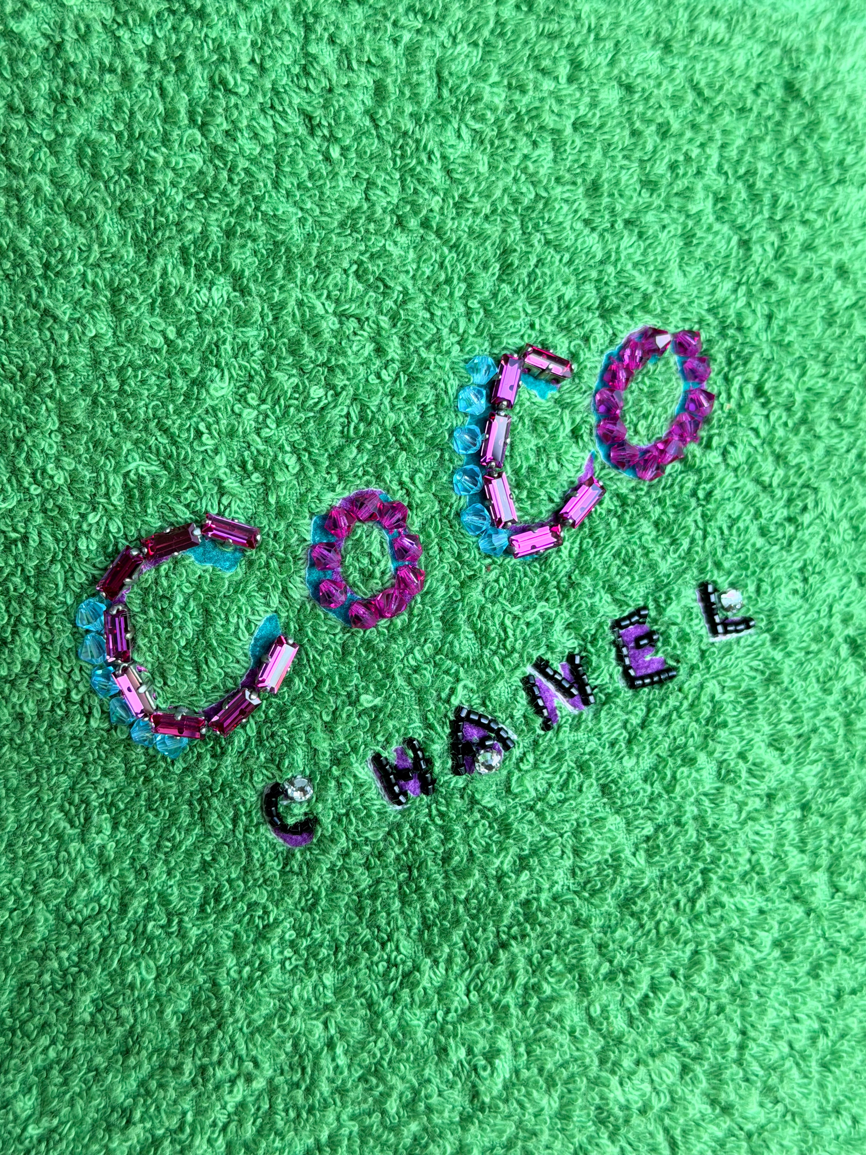 Chanel Pharrell Pile Tote Bag Green