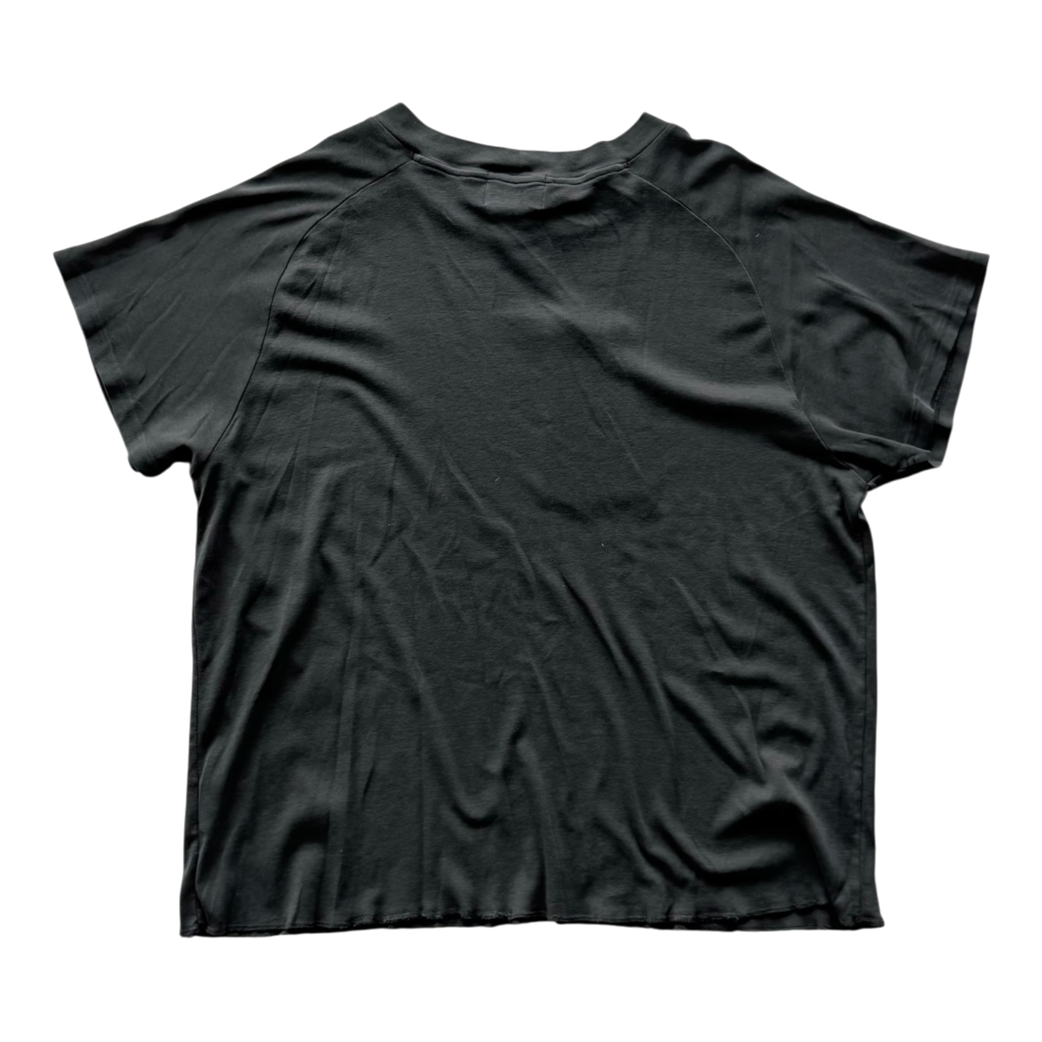 Faded Black & Red Graphic T-Shirt