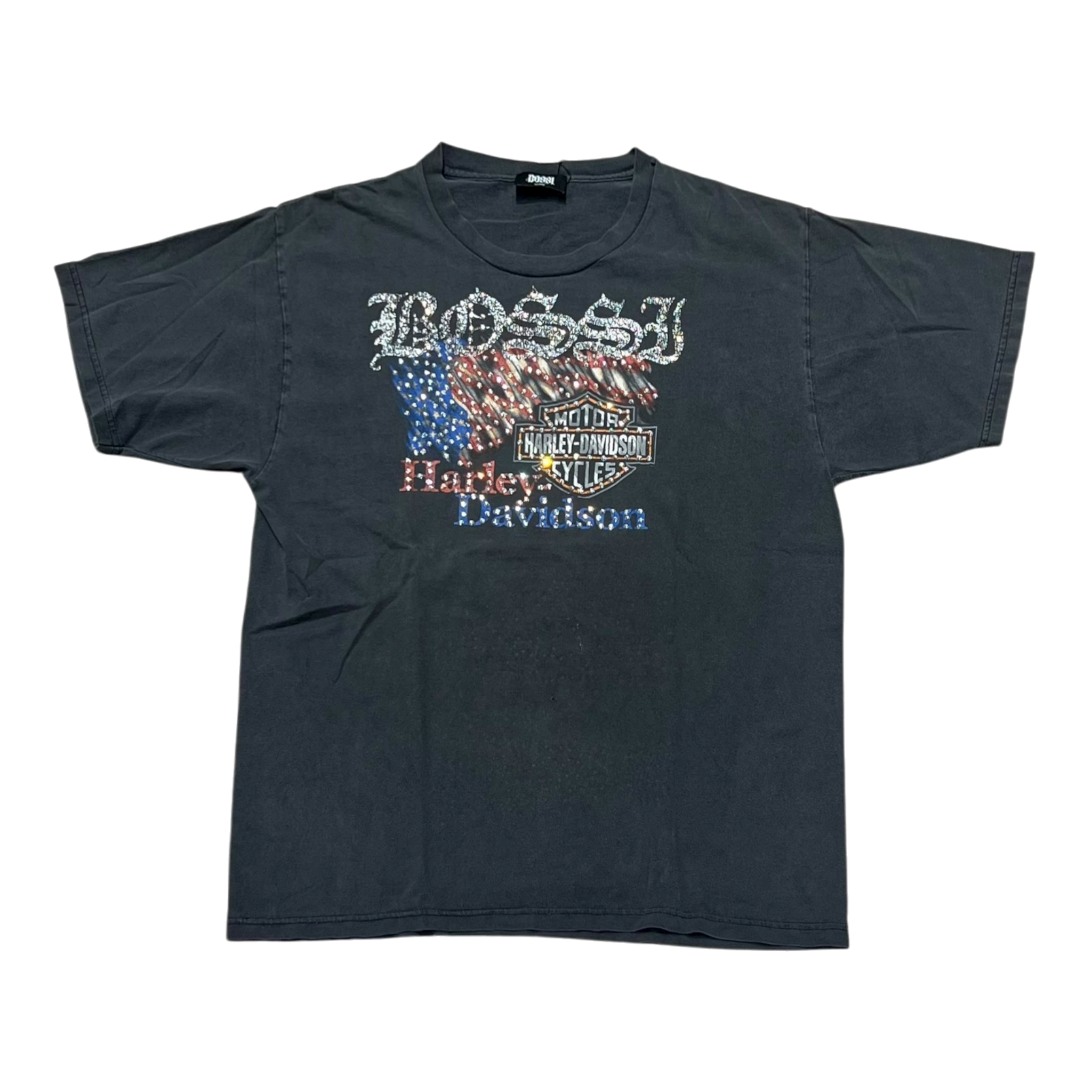 Harley Davidson Salt Lake City Vintage Rhinestone Tee (FW25)