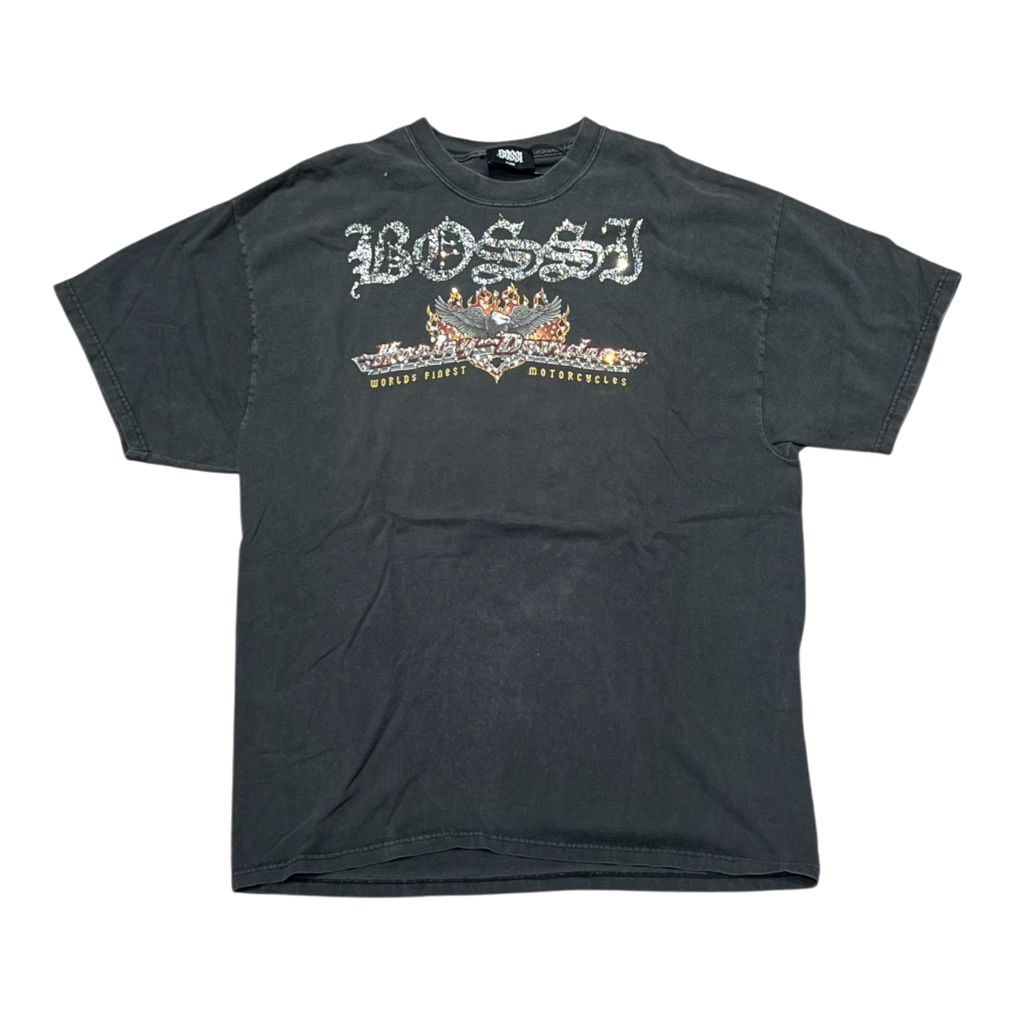 Harley Davidson Toronto Vintage Rhinestone Tee (FW25)
