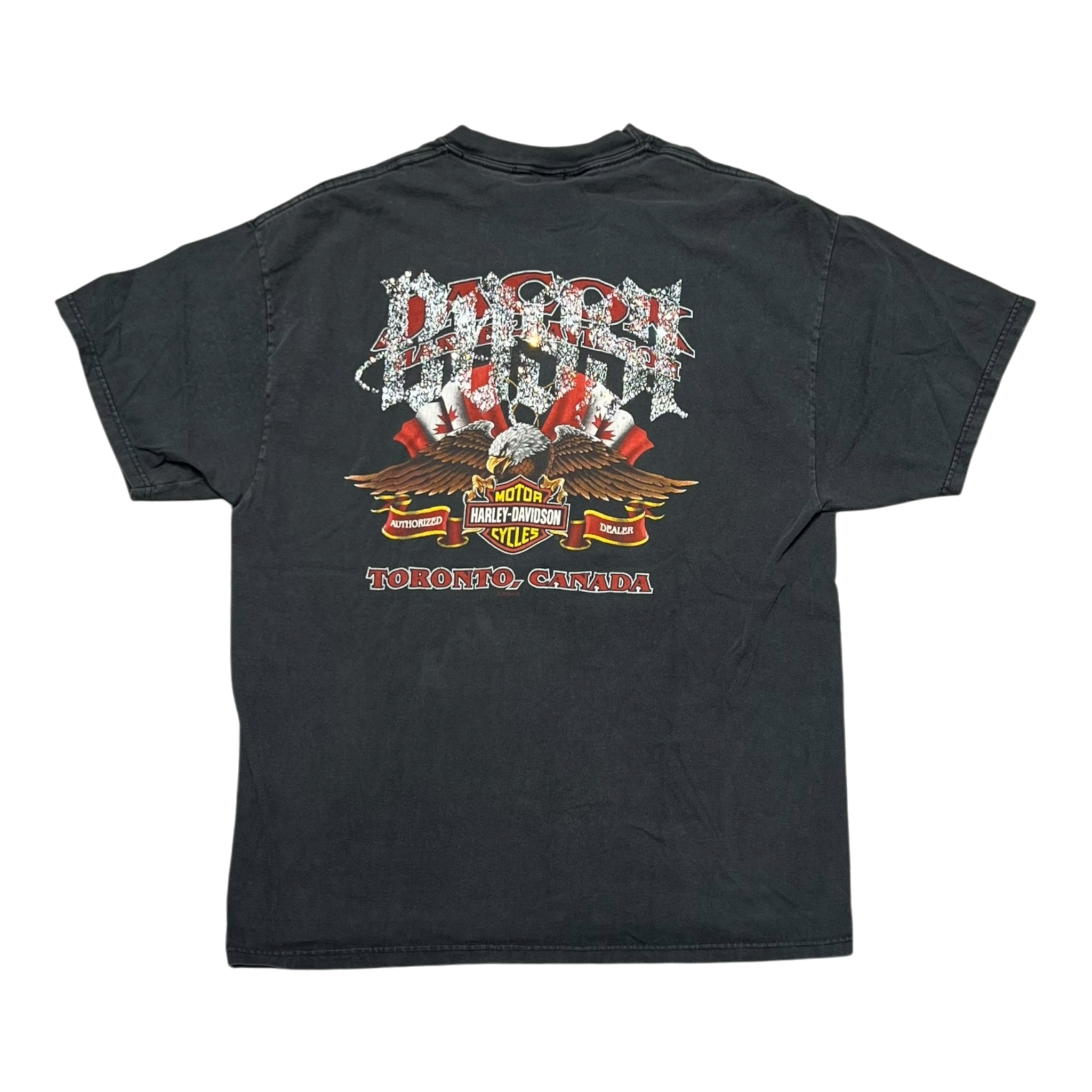 Harley Davidson Toronto Vintage Rhinestone Tee (FW25)