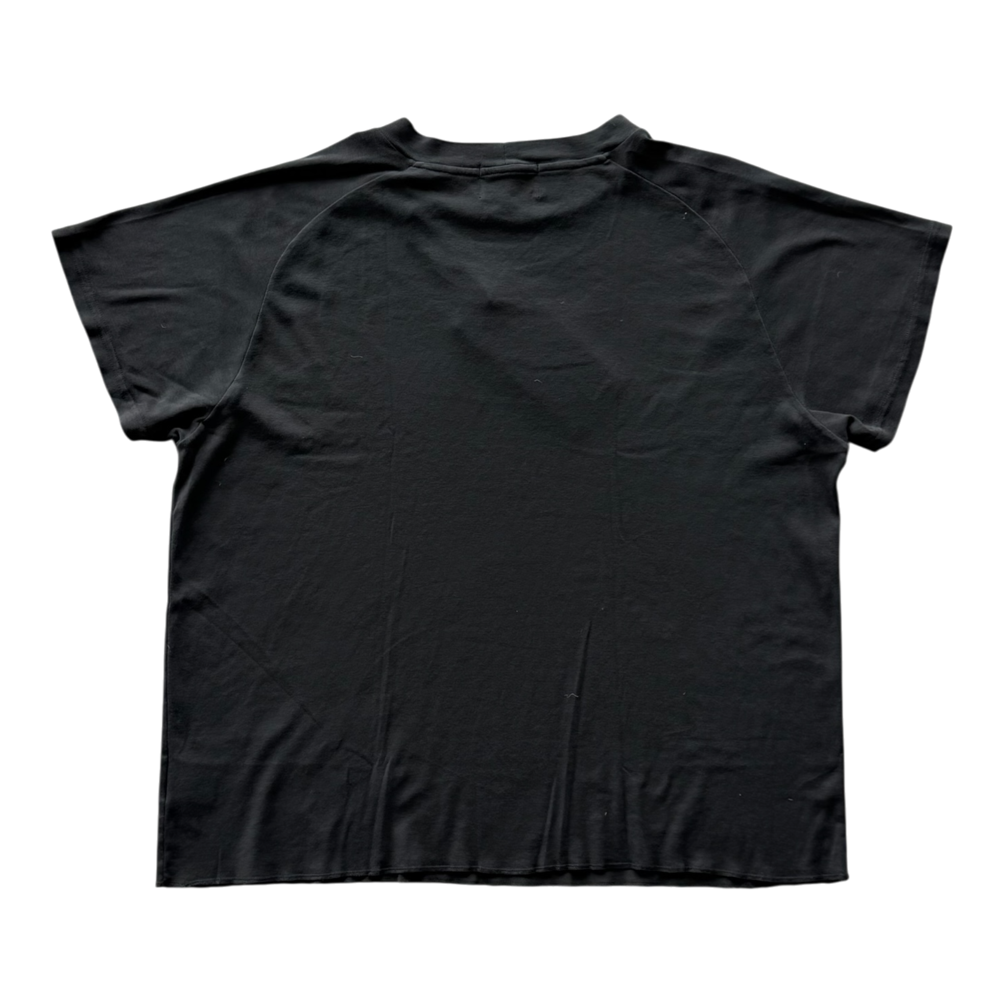 Faded Black & White Women In Sheet Graphic T-Shirt