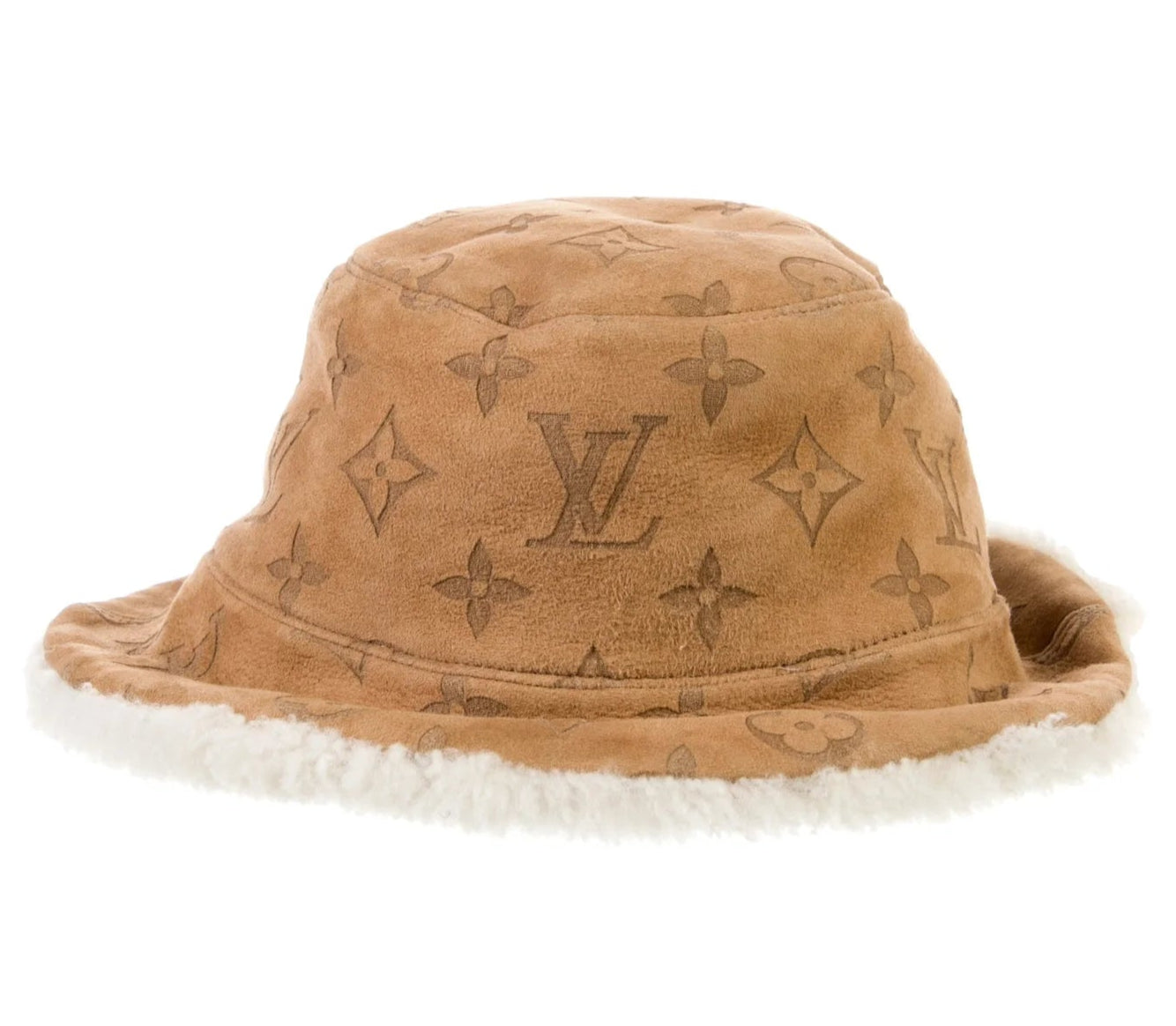 Monogram Shearling Bucket Hat