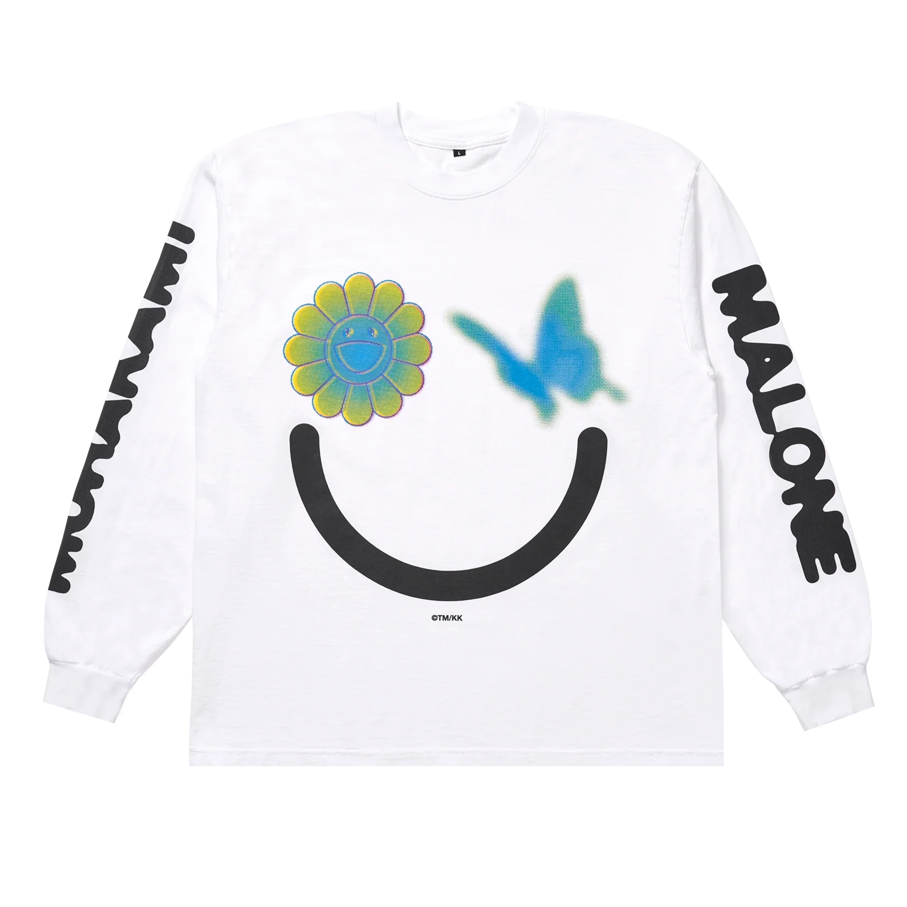 Murakami x Post Malone Color With Me L/S Tee White