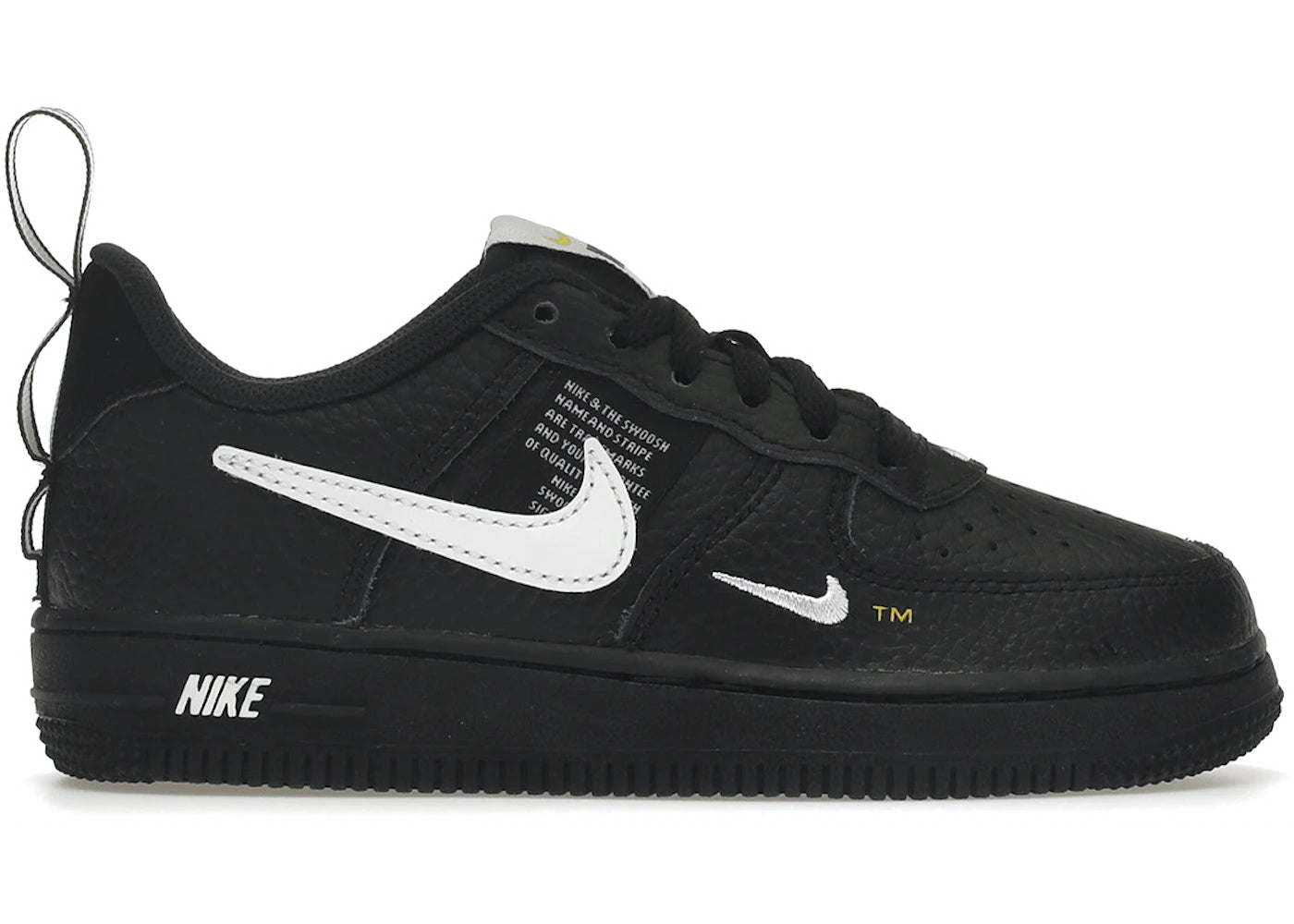 Air Force 1 Low Utility Black White (PS)