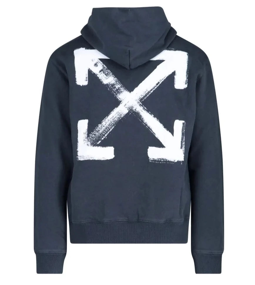 Paint Arrow Hoodie Outerspace Blue